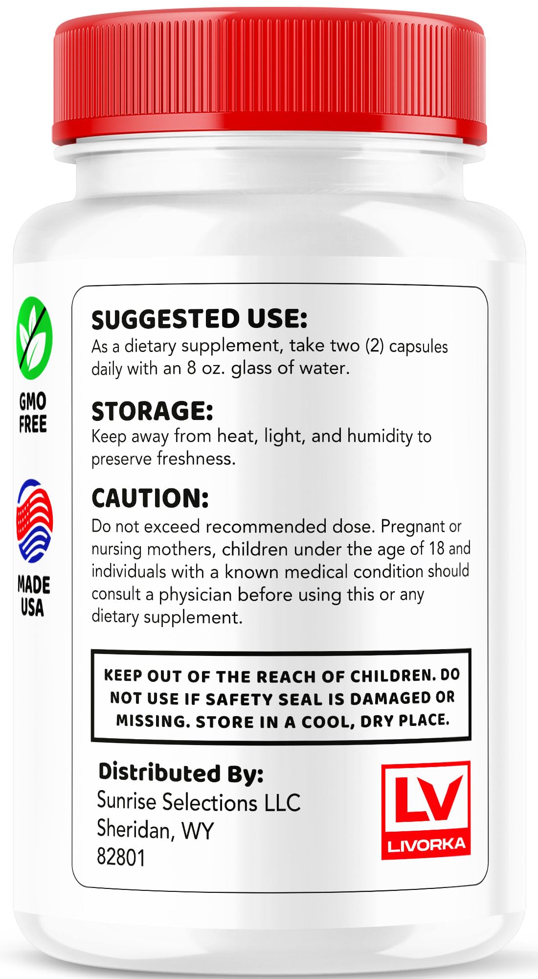 LIVORKA True Relief Capsules 300 Capsules