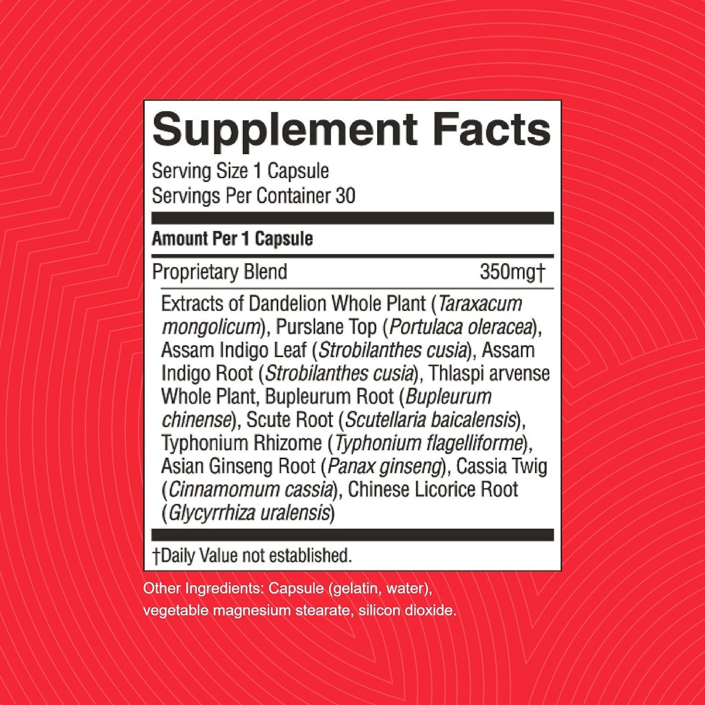Nature's Sunshine VS-C TCM Concentrate Capsules 30 Count