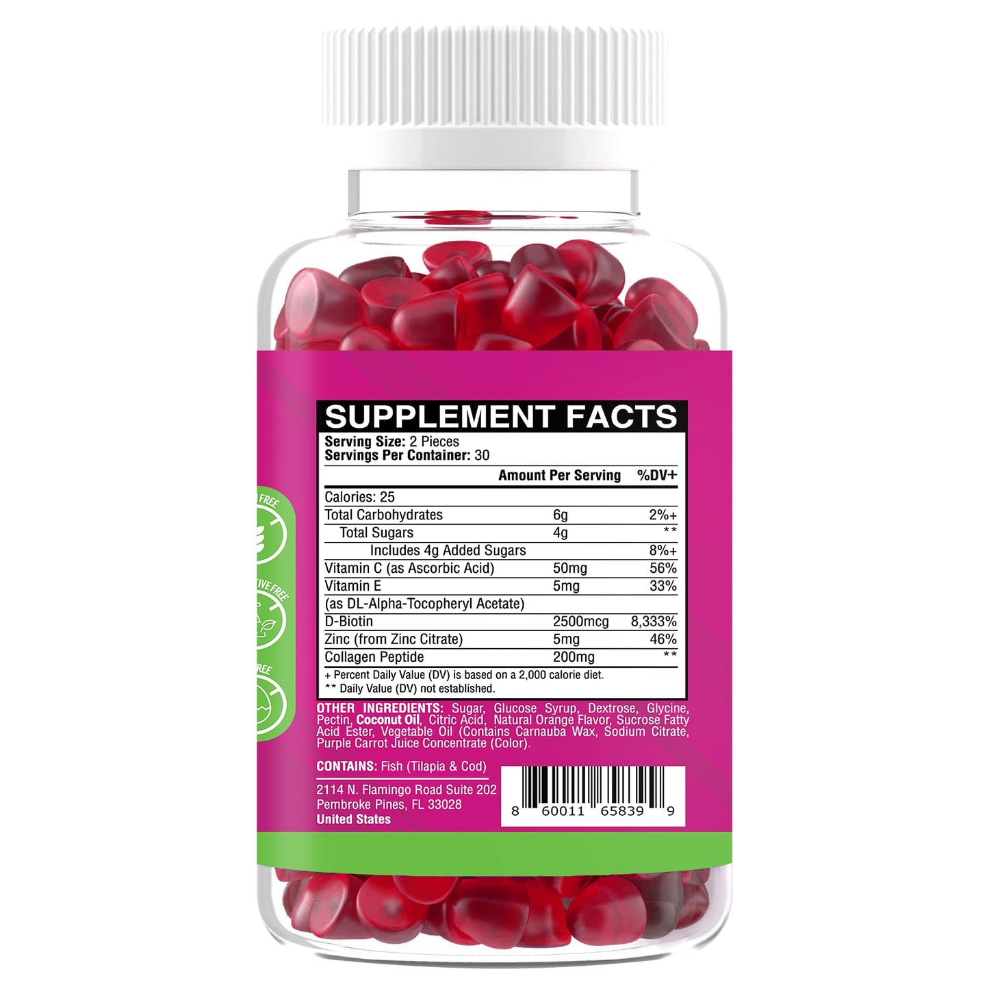 Maximize Within Collagen Vegan Gummies, 60 Gummies