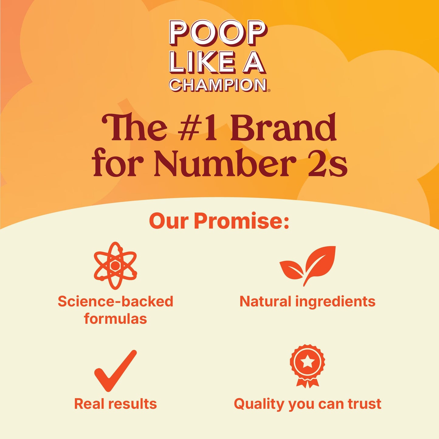 Poop Like a Champion Bloating Relief Digestive Enzymes Probiotic Powered Capsules, 60 Capsules
