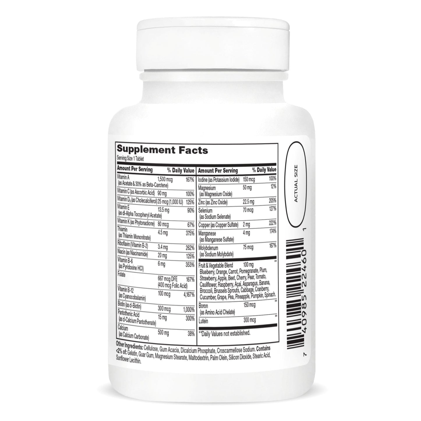 21st Century Wellify Women's 50+ Multivitamins with Minerals Tablet, 65 Count