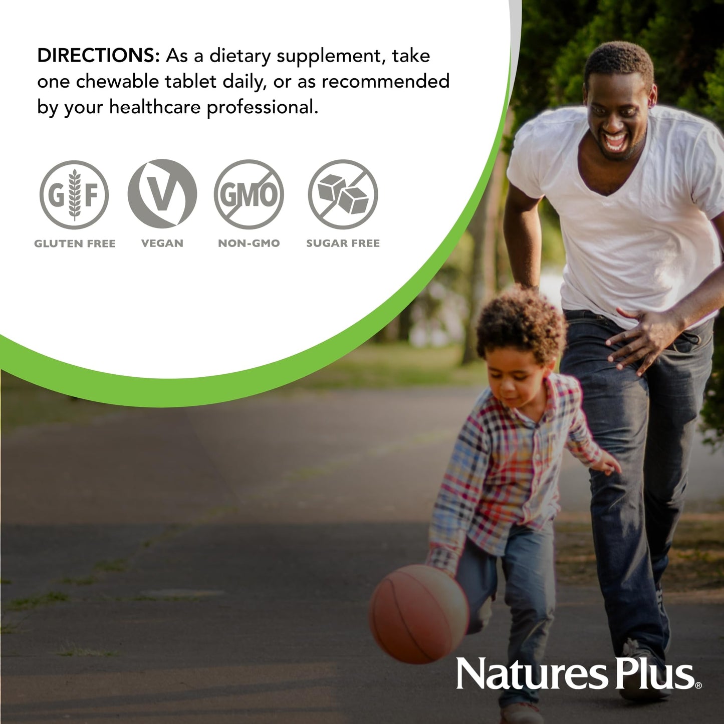 NaturesPlus KalmAssure Magnesium Chewable 60 Tablets