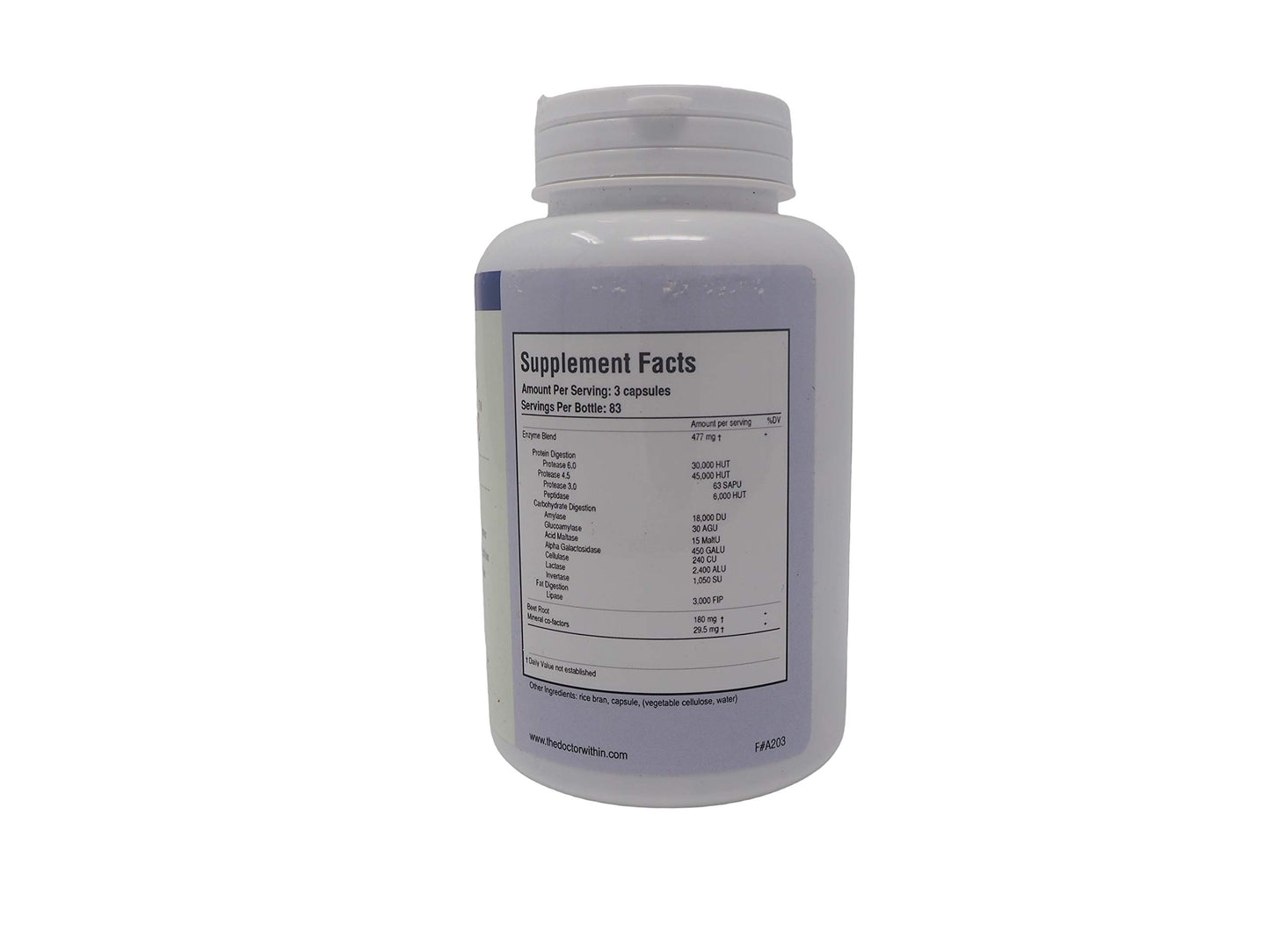 thedoctorwithin Digest-A-Zyme 250 Capsules