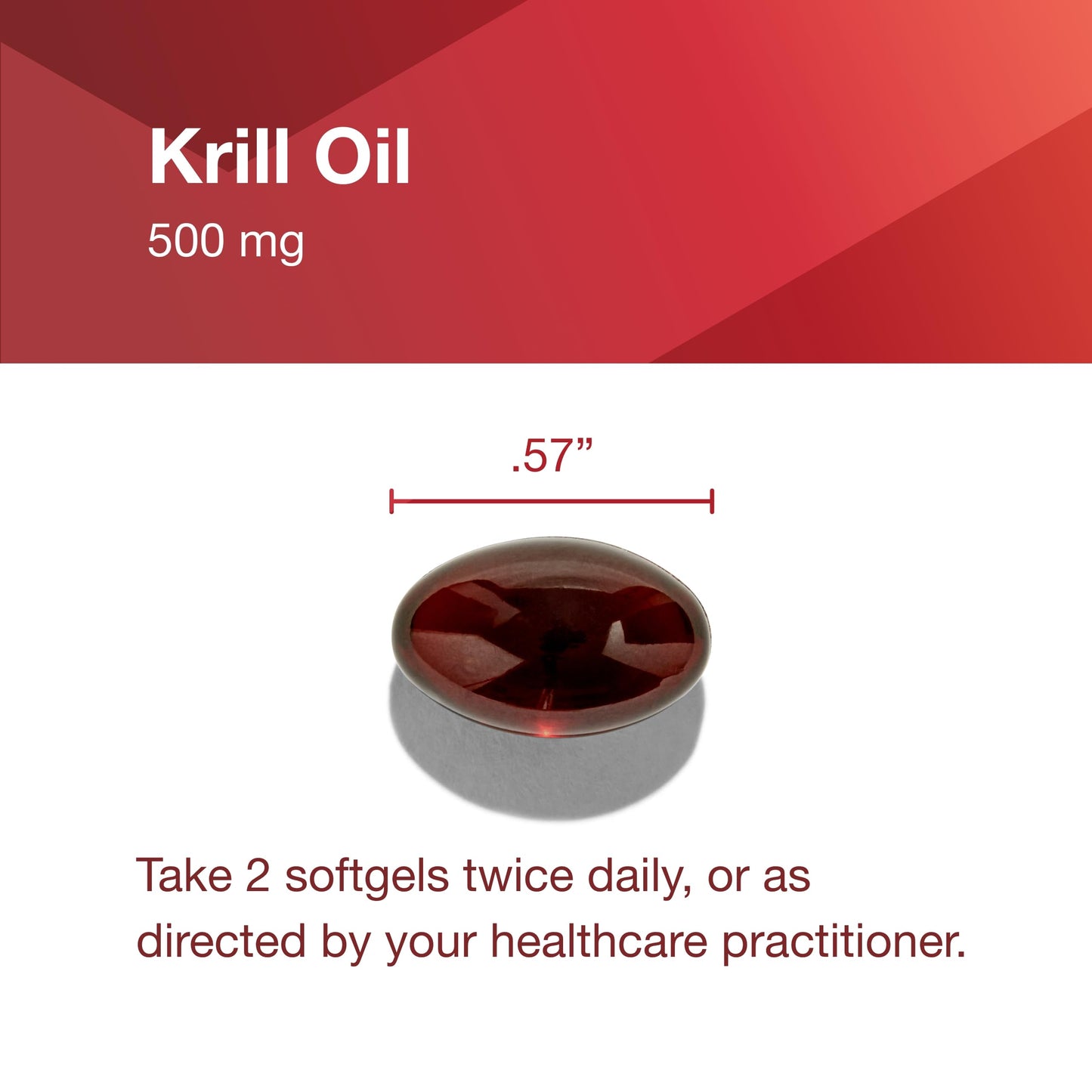 PROTOCOL FOR LIFE BALANCE Krill Oil 500mg, DHA & EPA Softgels 60