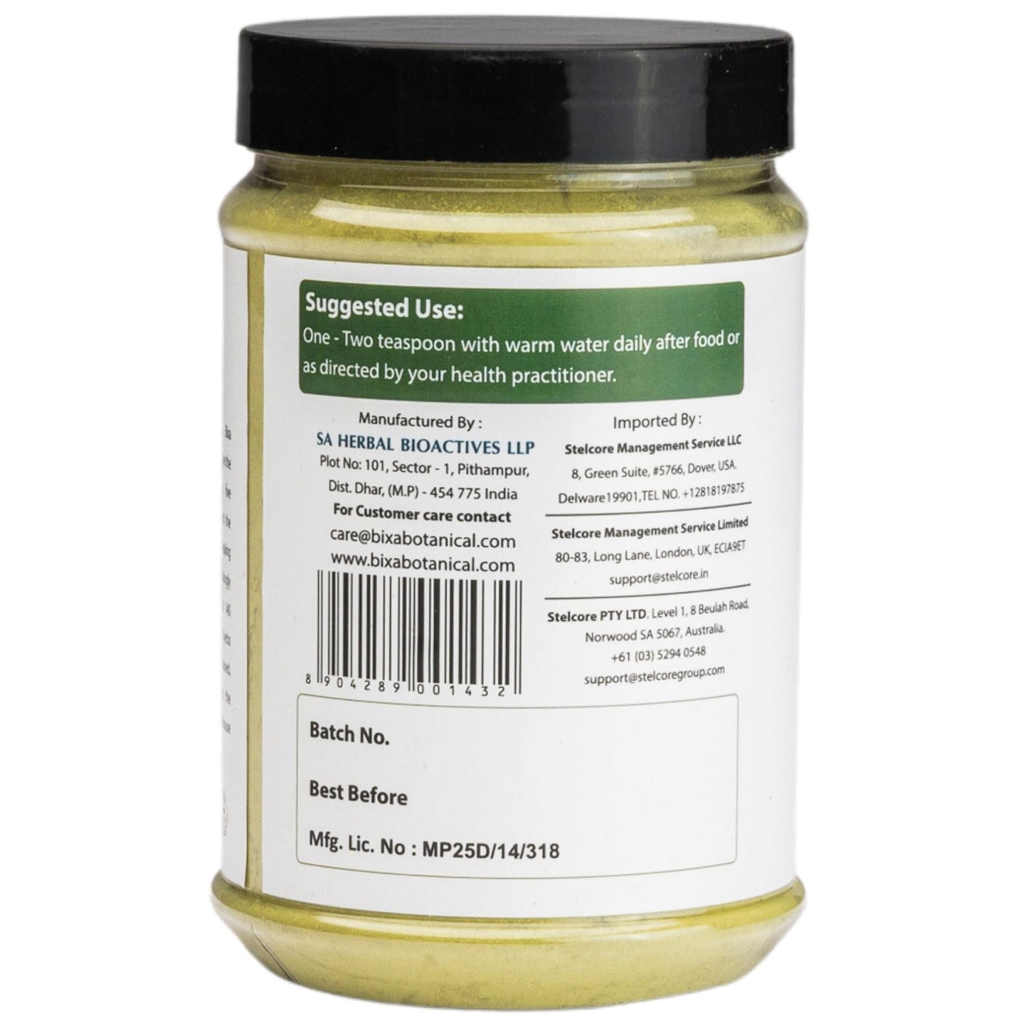 bixa BOTANICAL Neem Leaf Powder (Azadirachta Indica) 7 oz