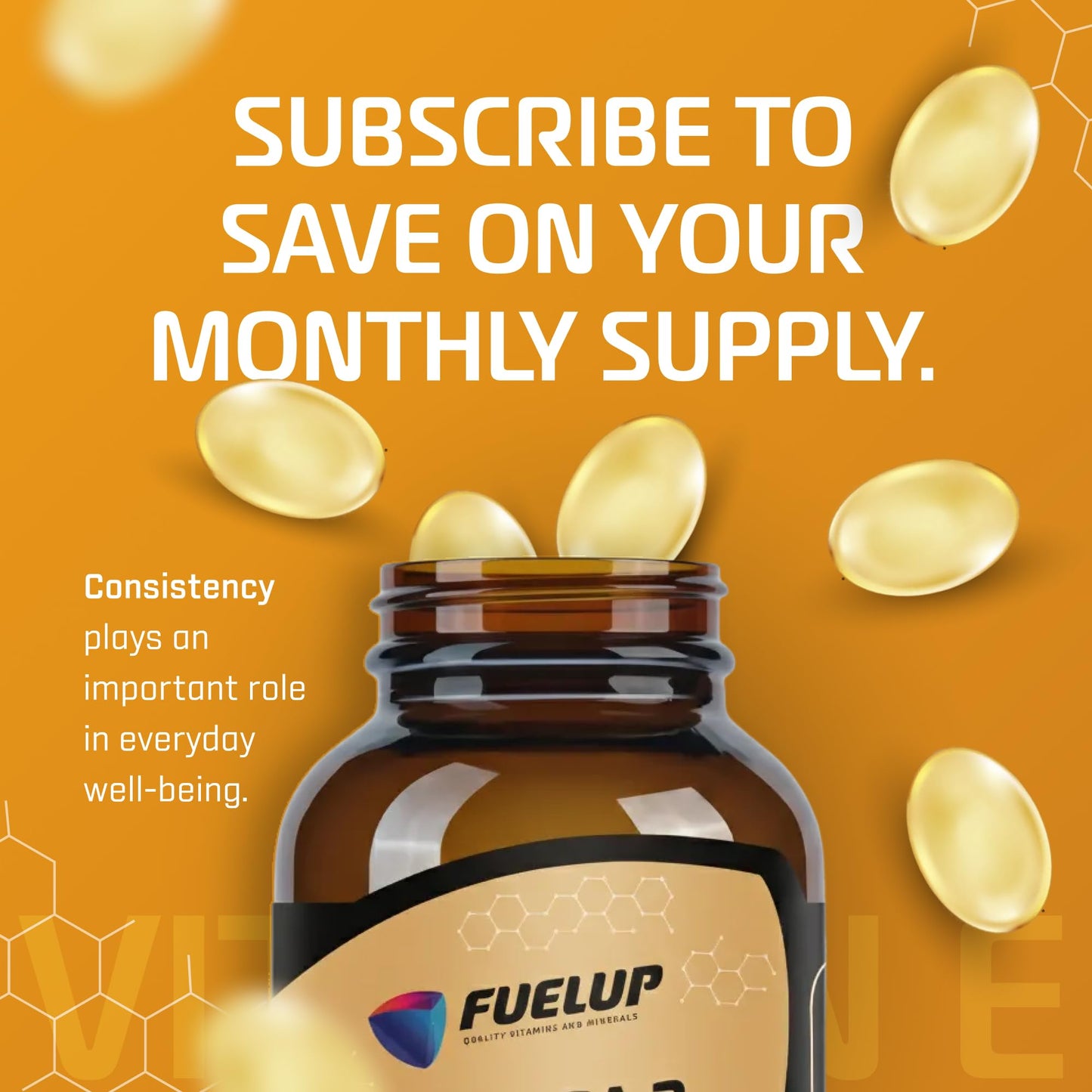 Fuelup Vitamin E 400 IU Softgels, 100 Count