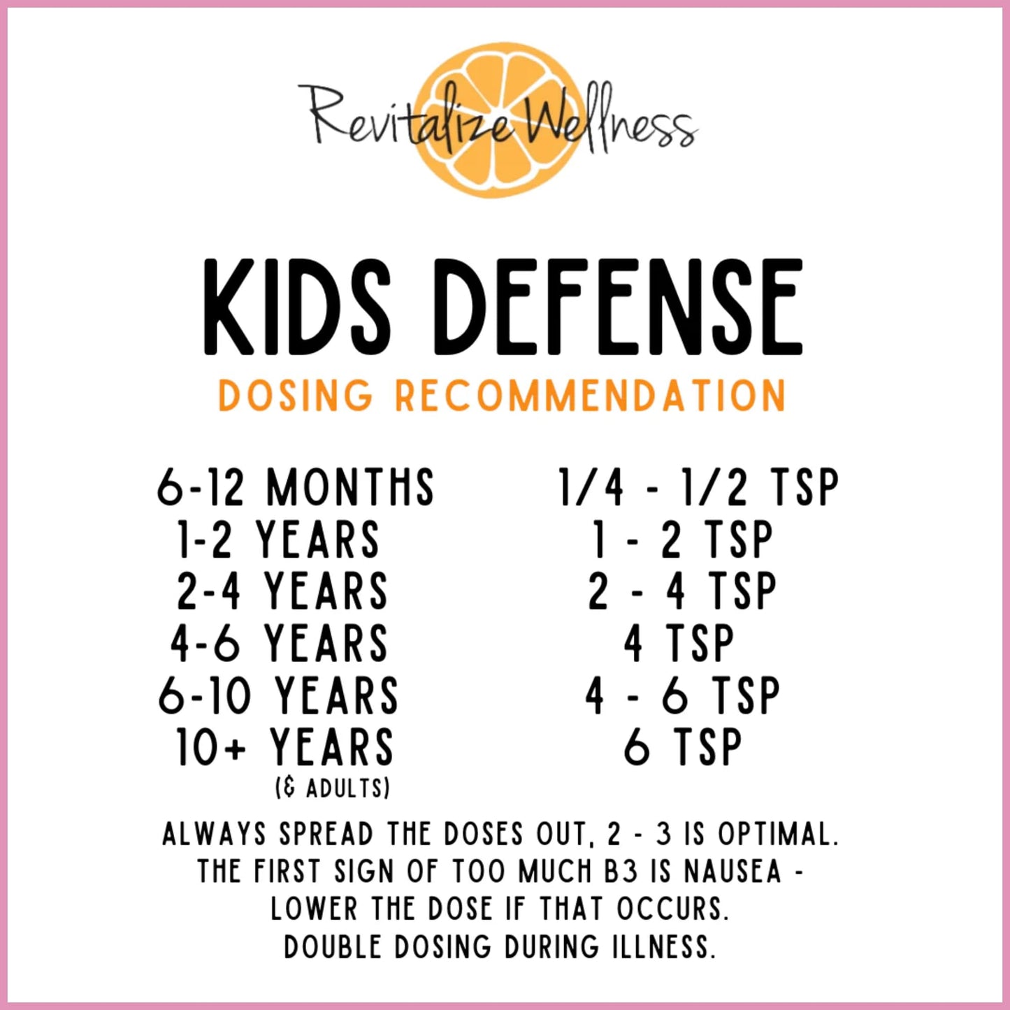 Revitalize Wellness Kids Defense Powder, 180 Ounce