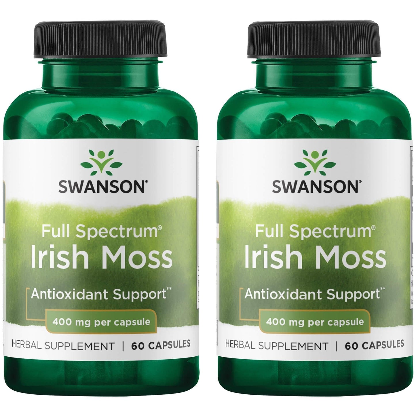 Swanson Full Spectrum Irish Moss 400 Milligrams 120 Capsules