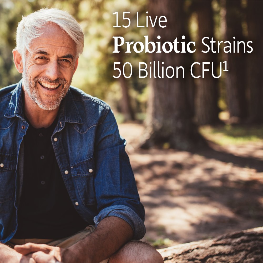 Garden of Life Dr. Formulated Probiotics Prostate+- Acidophilus & Probiotic Supports Healthy Prostate and Digestive Balance Capsules, 360 Count