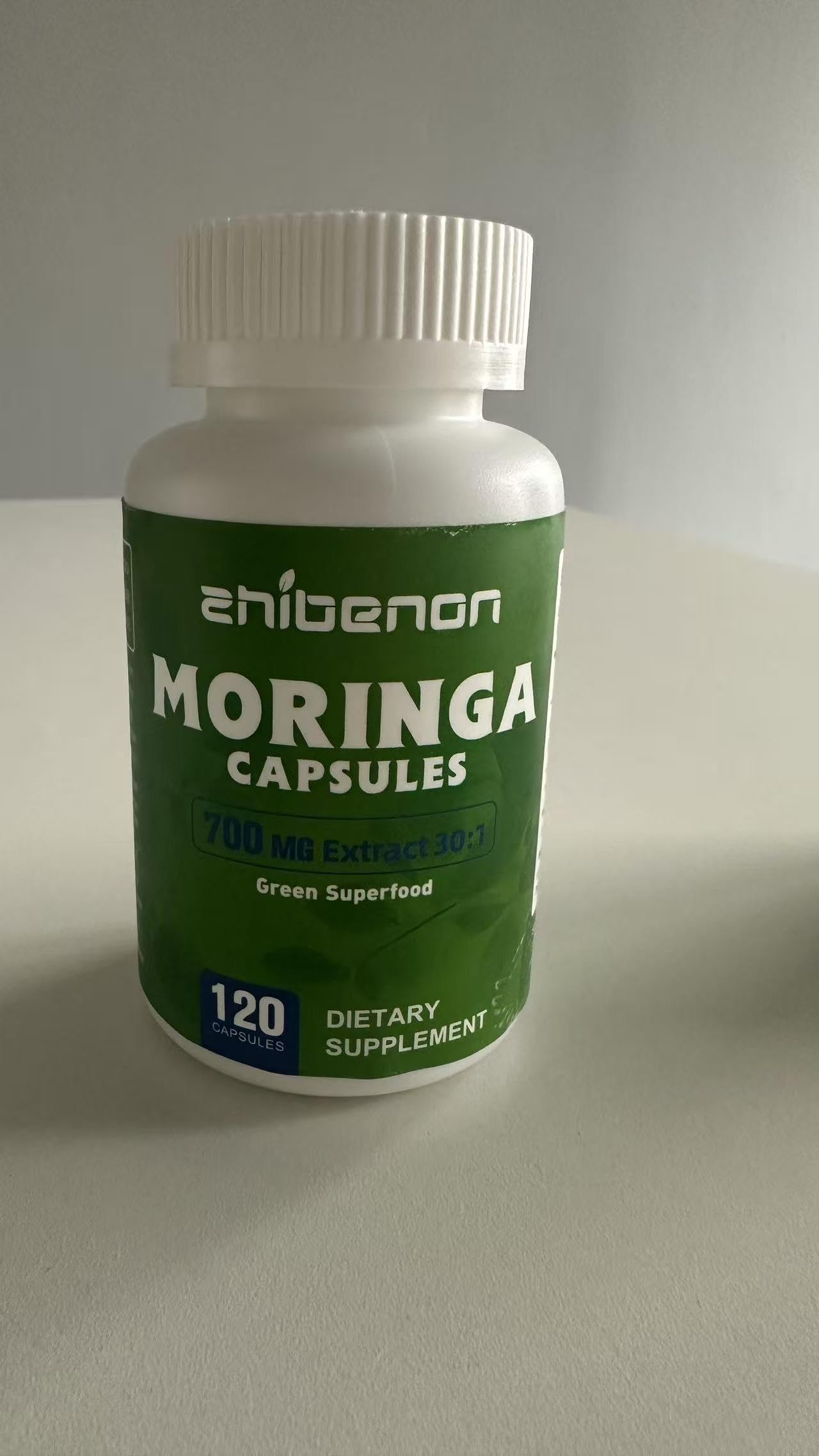 Zhibenon Moringa Oleifera Extract 700mg Capsules 120 Count