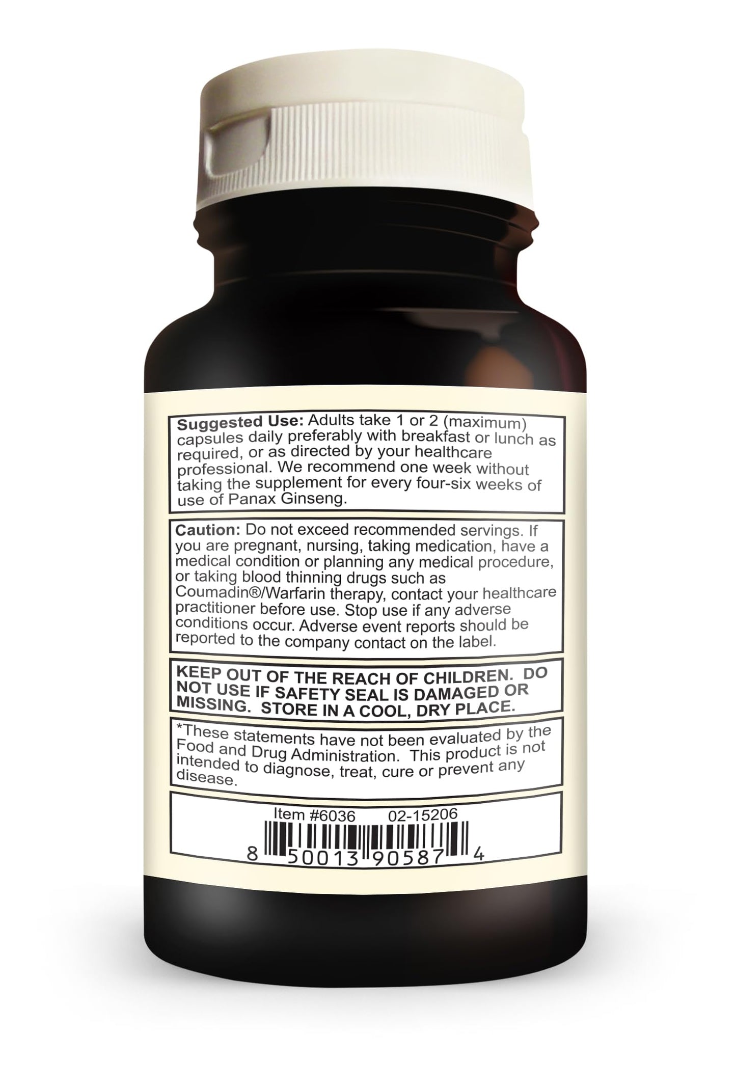 Healthy Habits G2 Maxum Extra Strength Panax Ginseng Plus Ginkgo Biloba Blended to Support Energy and Cognitive Function Capsules, 60 Count