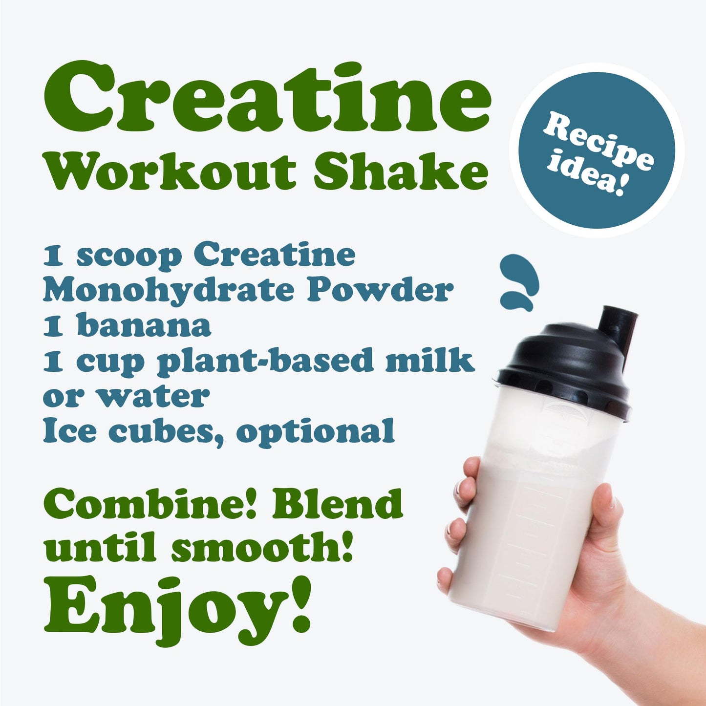 Food to Live Creatine Monohydrate Micronized Powder 80