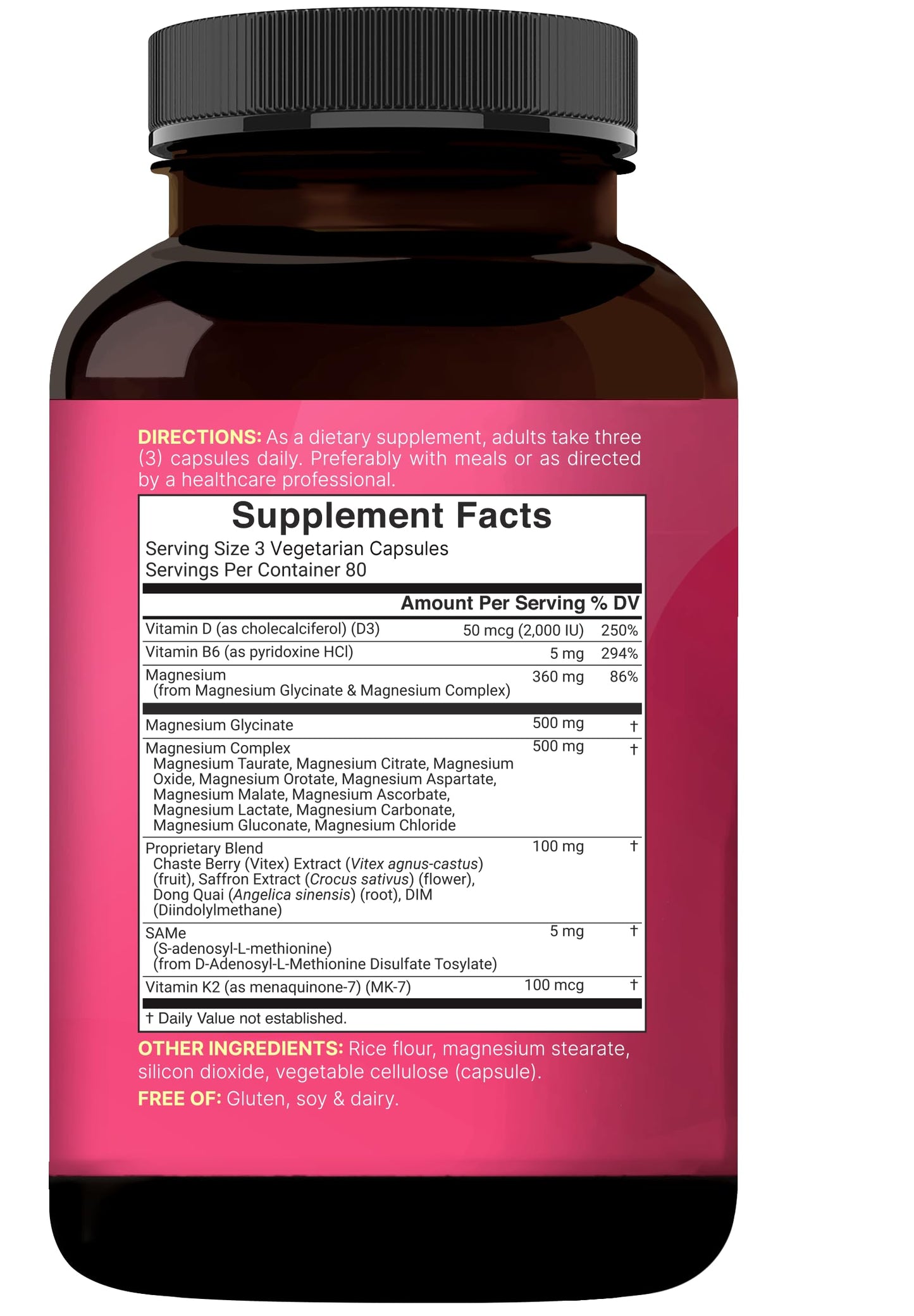 NatureBell Magnesium Complex for Women 240 Capsules