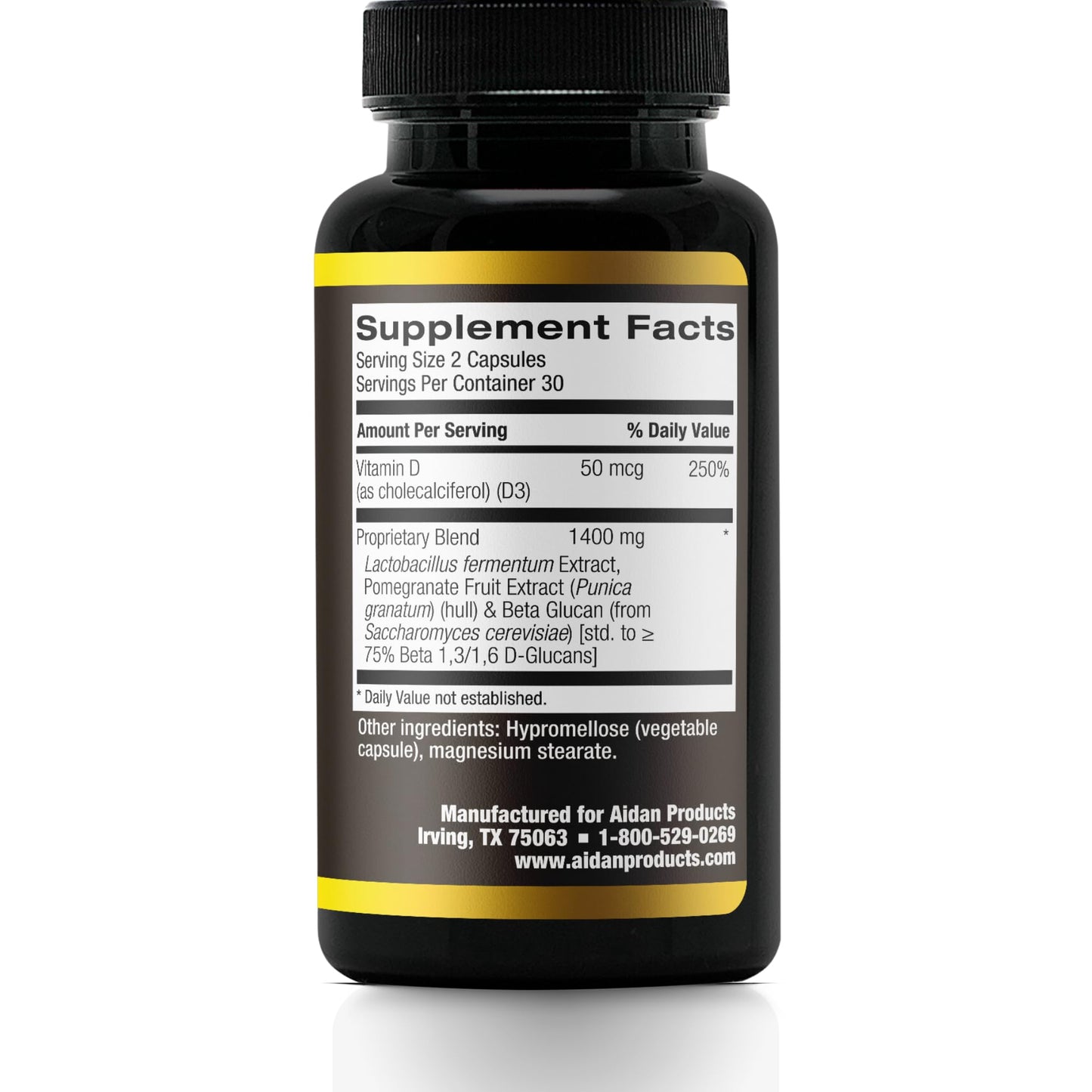 Aidan Products Stem-Kine Stem Cell Supplements Capsules 120