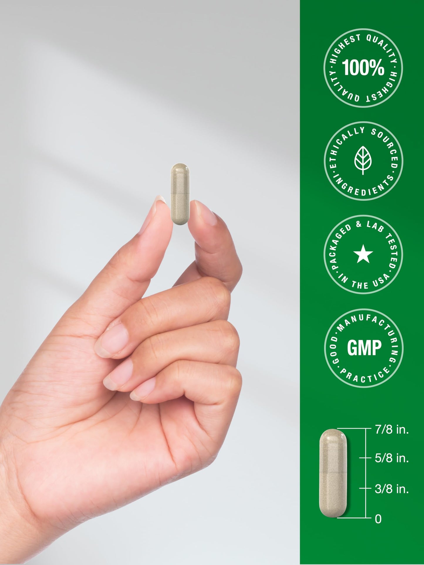 Horbäach Ashwagandha and Magnesium Glycinate 120 Capsules