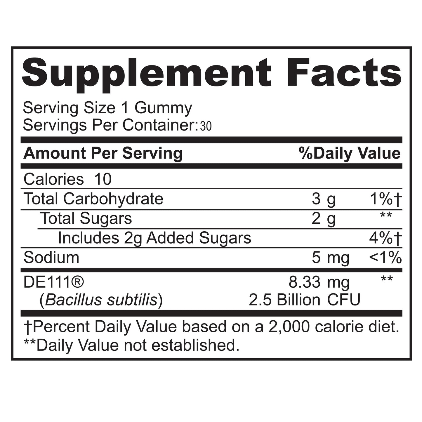Defender Mami Kids Organic Probiotic Gummies 2.5 Billion CFU, 30 Count