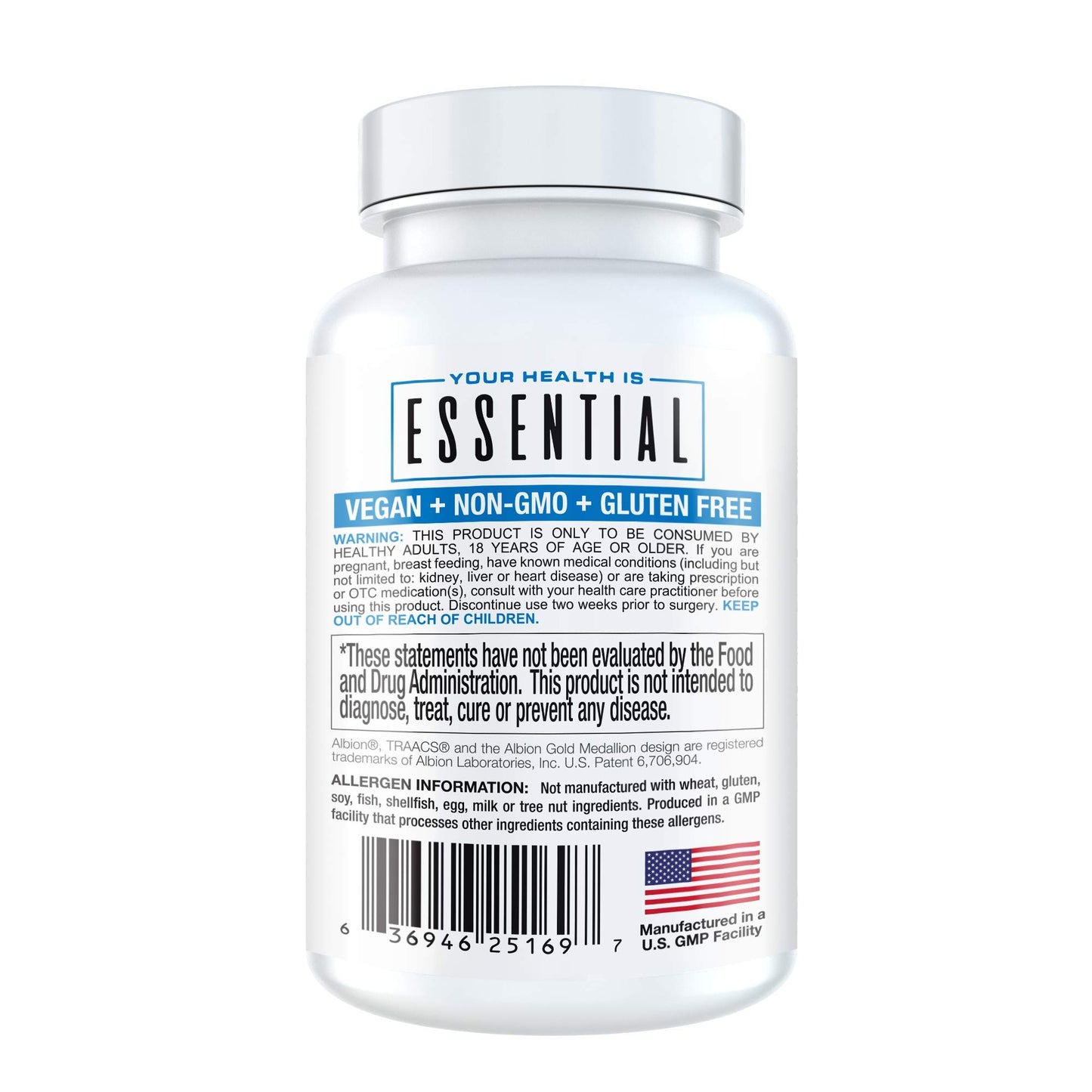 InnovaPharm Zinc Chelate + Copper Chelate Tablet, 120 Count