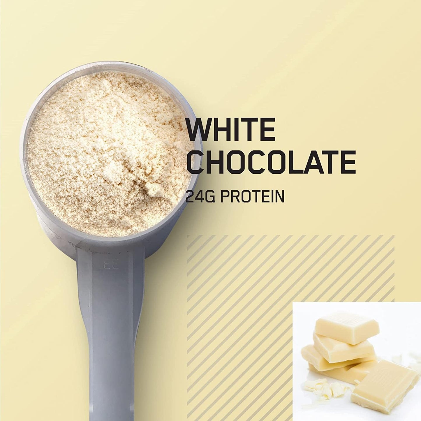 Optimum Nutrition Gold Standard 100% Whey White Chocolate Powder 80 Servings