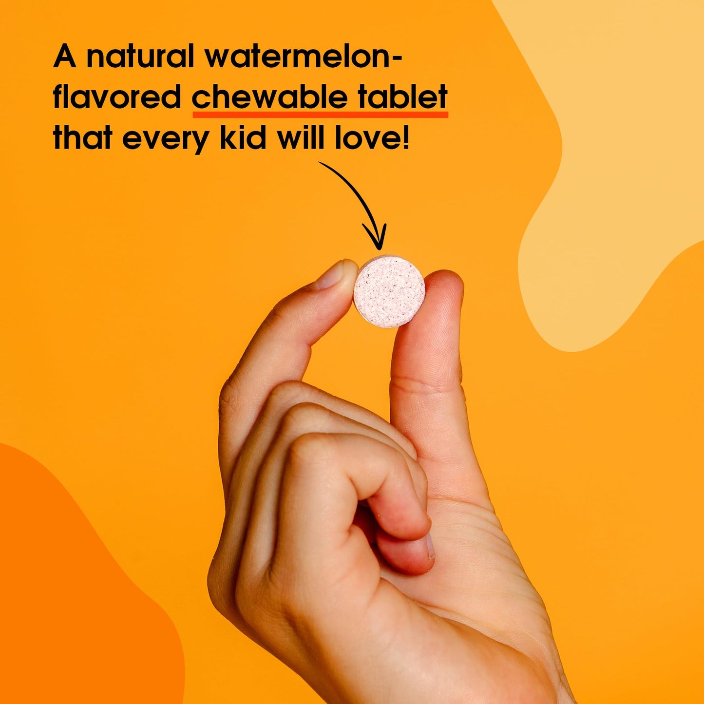 I'm Nutrients Calm Mind Saffron & Magnesium for Kids Chewable Tablets, 60 Tablets