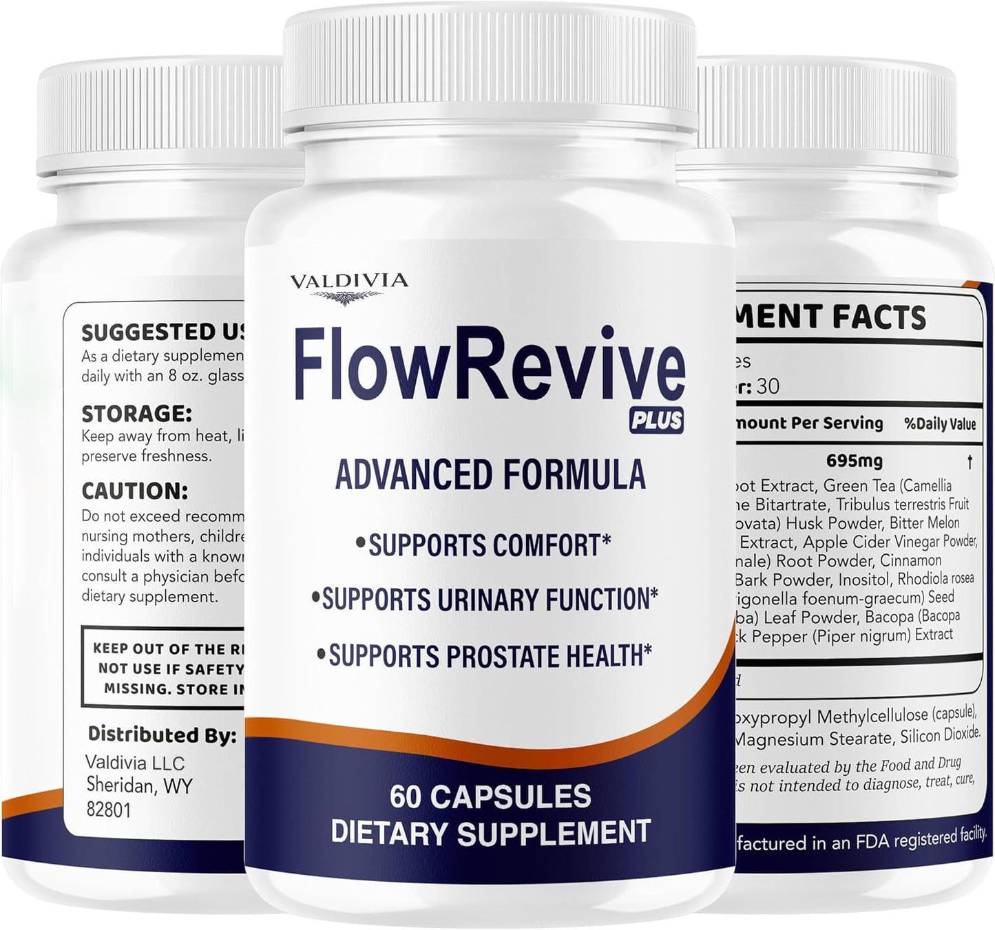 Valdivia FlowRevive Plus Capsules, 180 Capsules