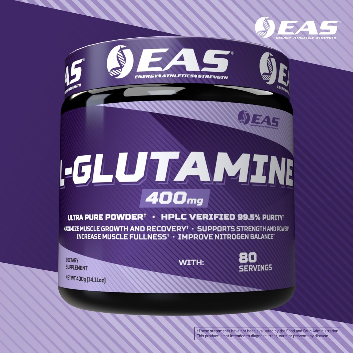 Experimental and Applied Sciences L-Glutamine Powder, 14.11 Ounce