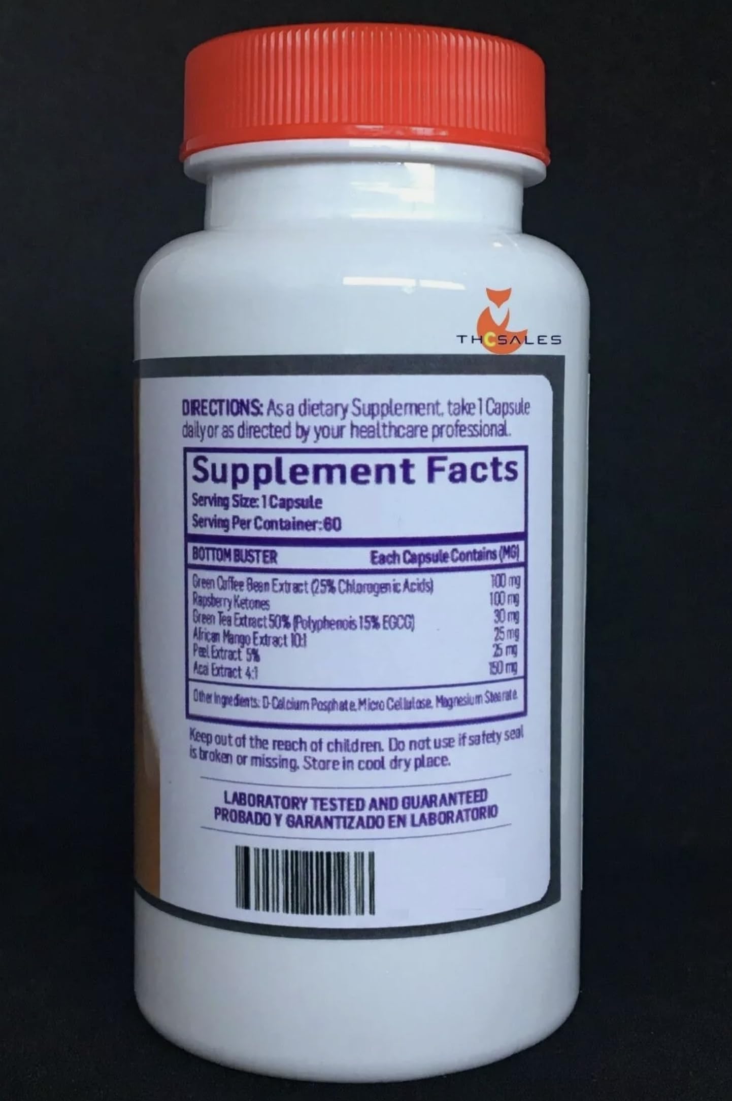 Generic Bottom Buster Booty Enhancer – Natural Curve & Firming Support Capsule, 60 Capsules