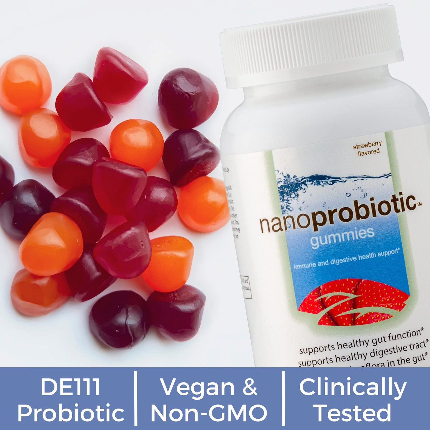 Biopharma Scientific Nanoprobiotic Gummies Gummy 60