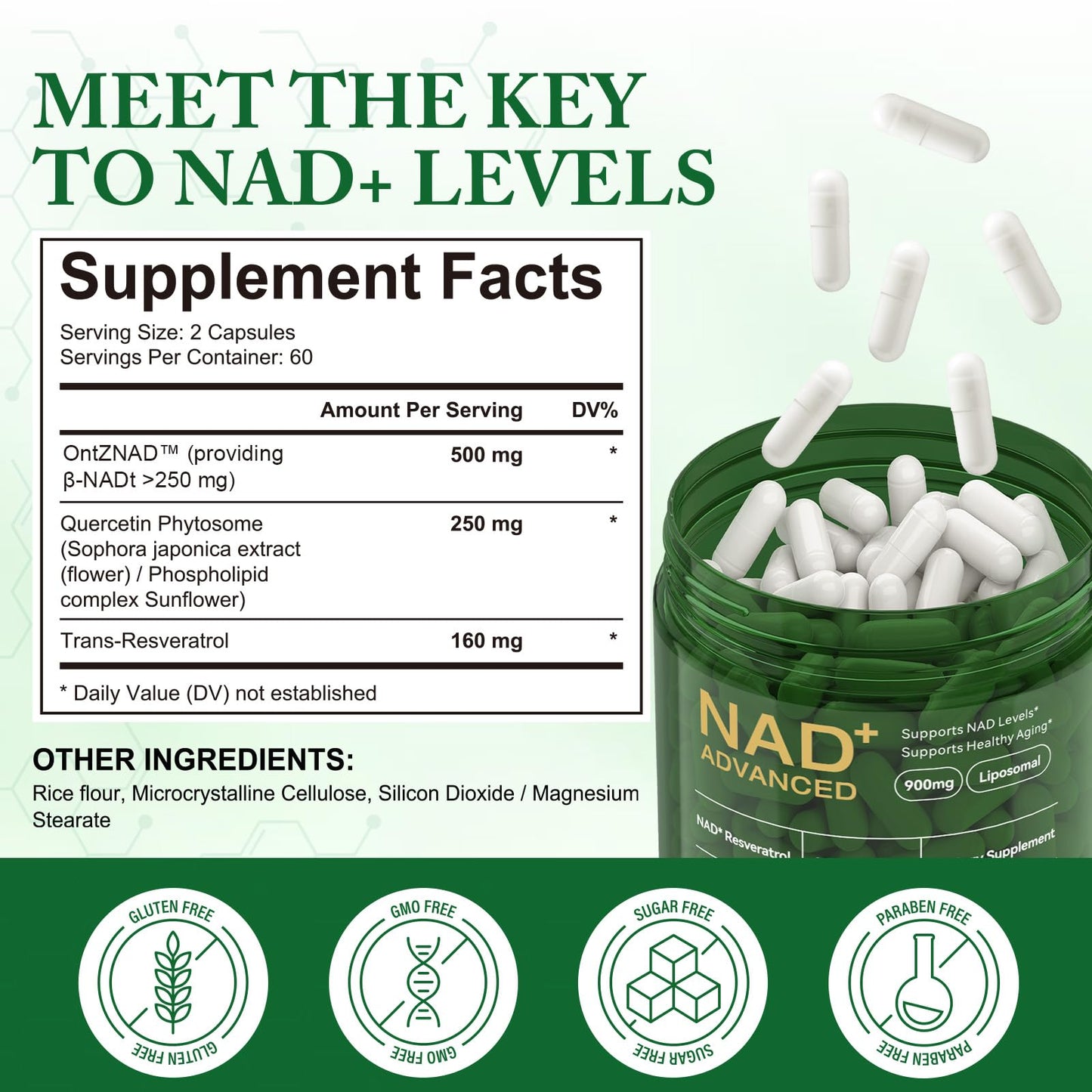 APU.FAIRY NAD Supplement 120 Capsules