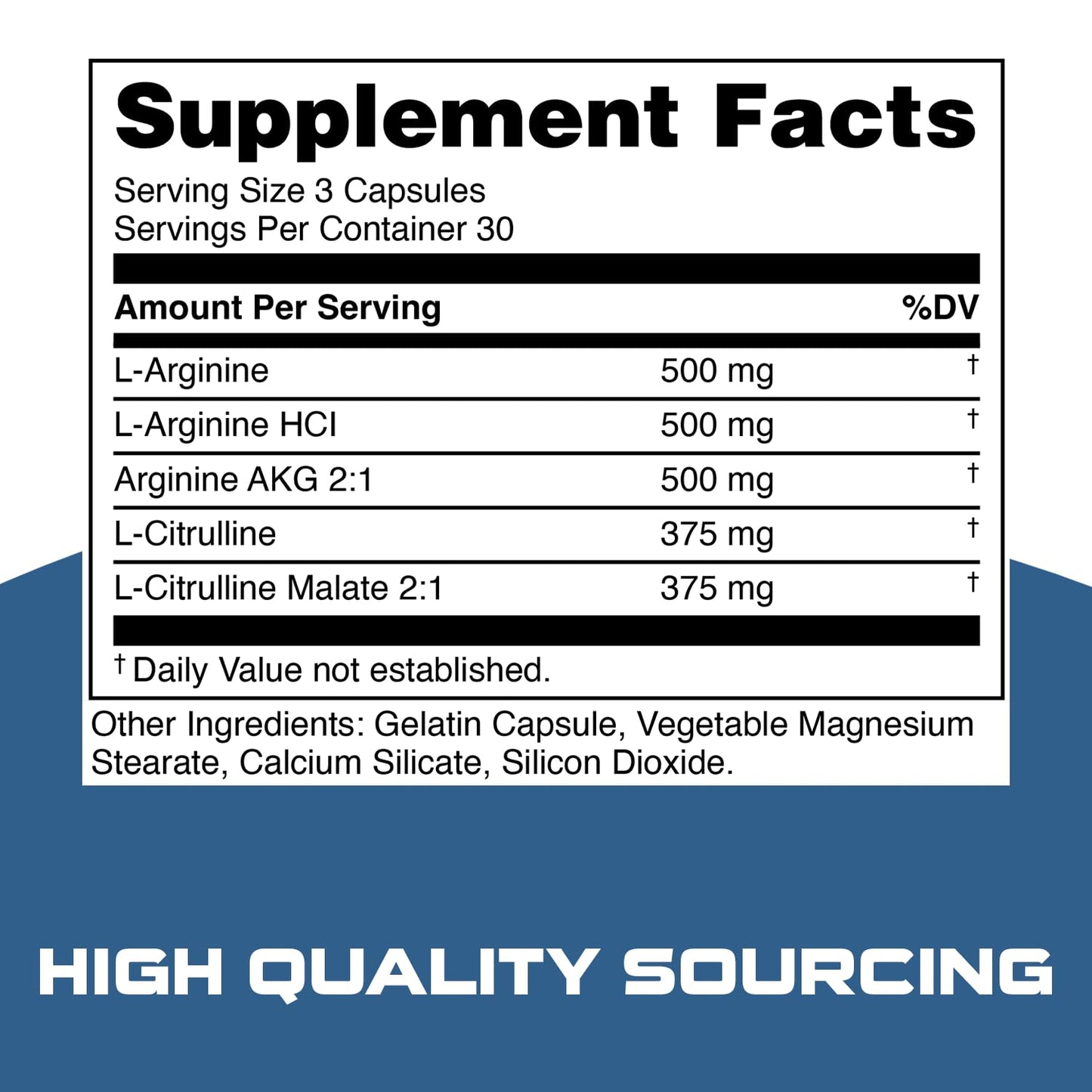 Bucked Up Nitric Oxide Booster Capsule 90 Capsules