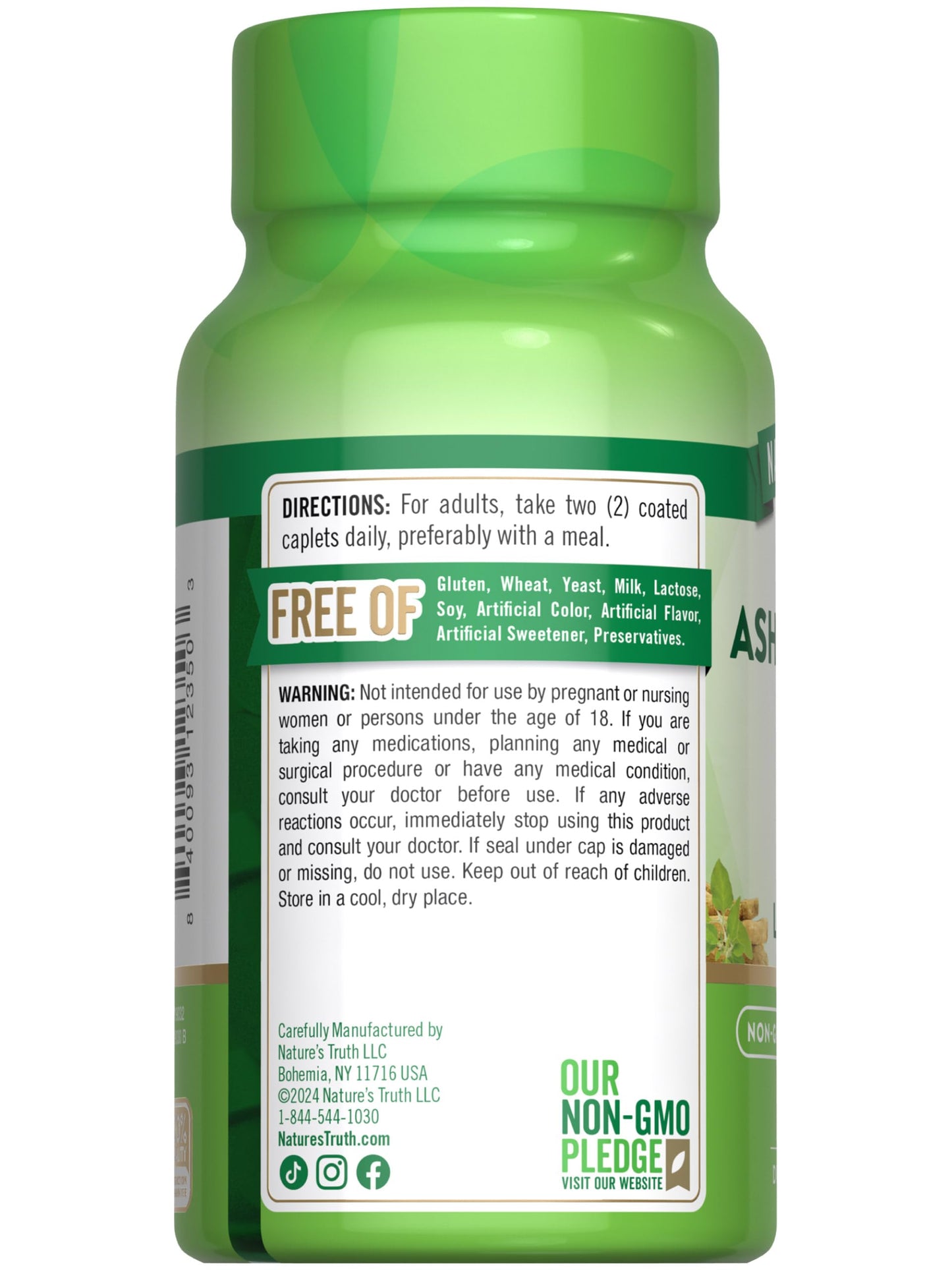 Nature's Truth KSM-66 Ashwagandha 60 Caplets