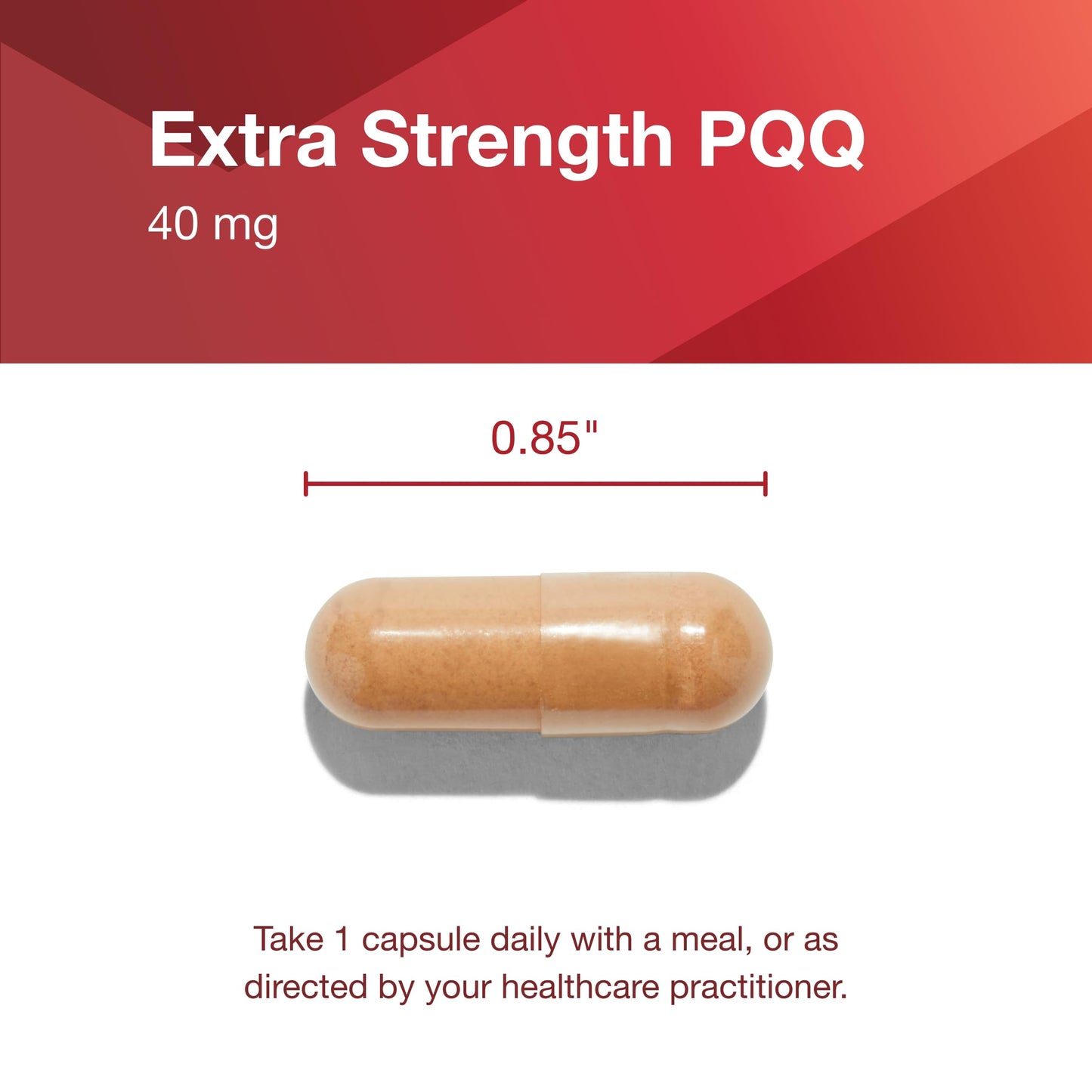 Protocol for Life Balance PQQ 40mg with Alpha-Lipoic Acid Heart Health Supplement - Extra Strength, 50 Capsules