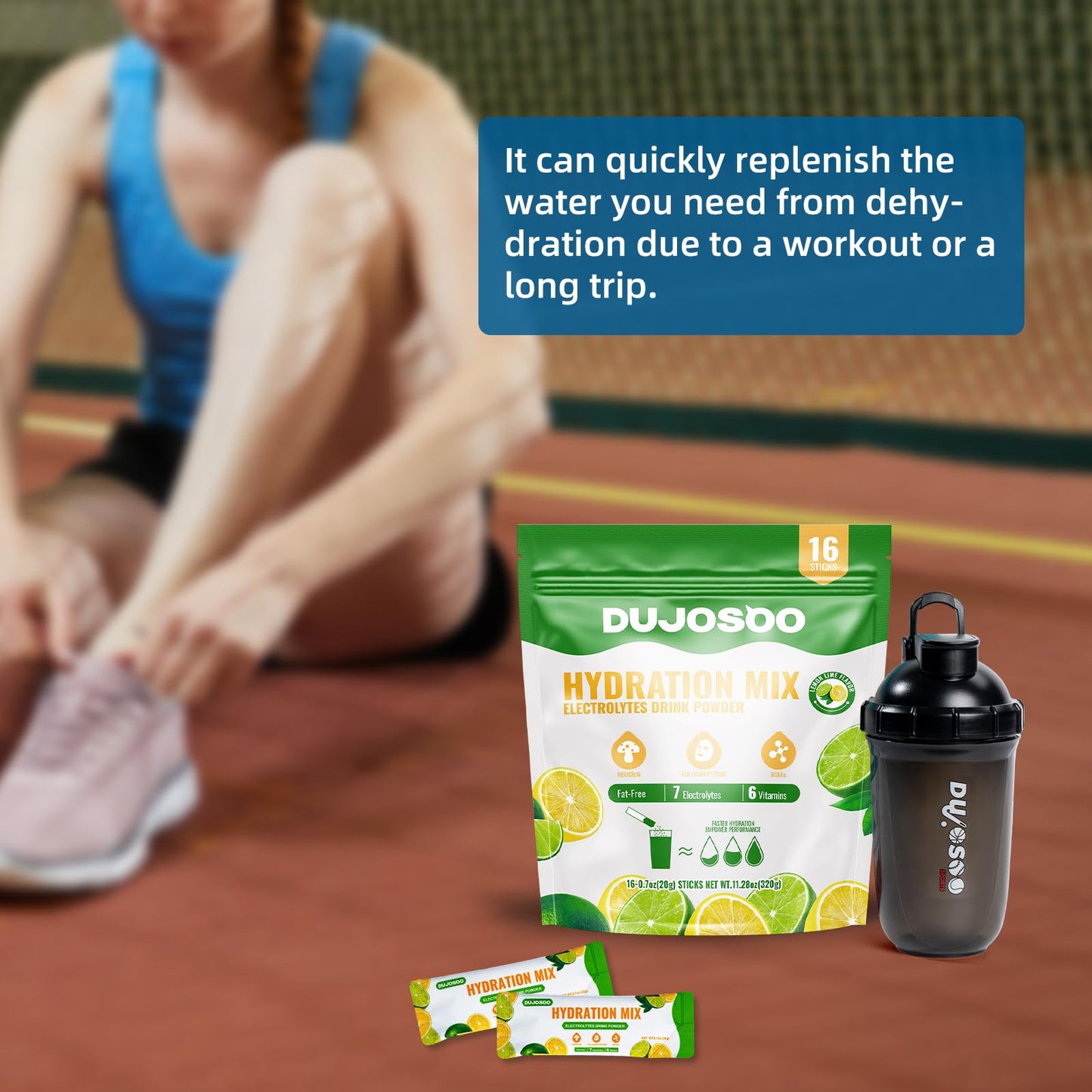 Dujosoo Electrolyte Powder 11.36 oz