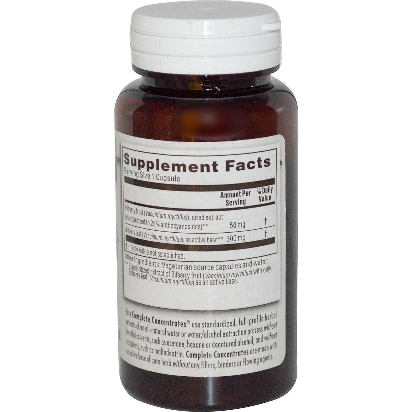 Kroeger Herb Products Bilberry Complete Concentrate Capsule 90 Count
