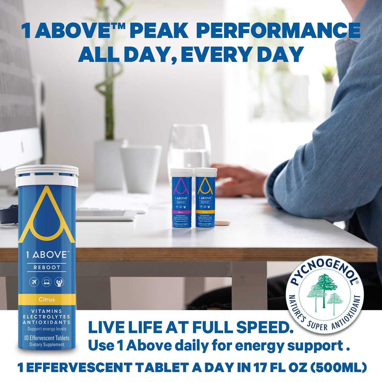 1ABOVE Jet Lag Relief 10 Tablets