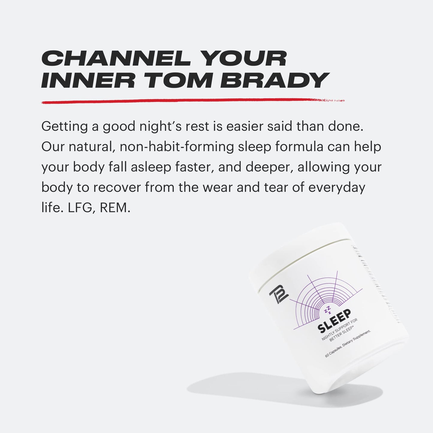 TB12 Sleep Capsule 60 Count