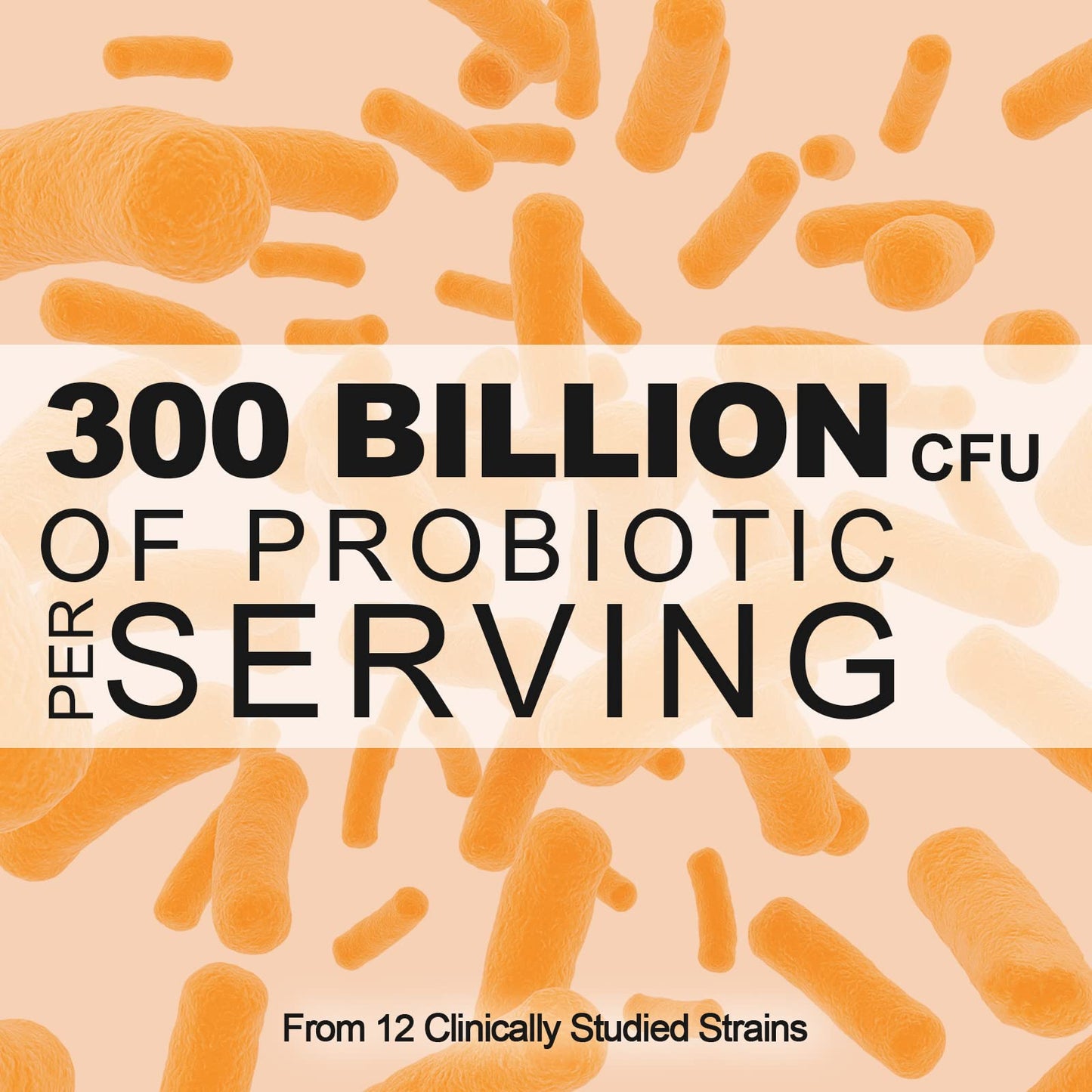 Lifeatlas 300 Billion CFU Probiotics Capsule, 60 Count