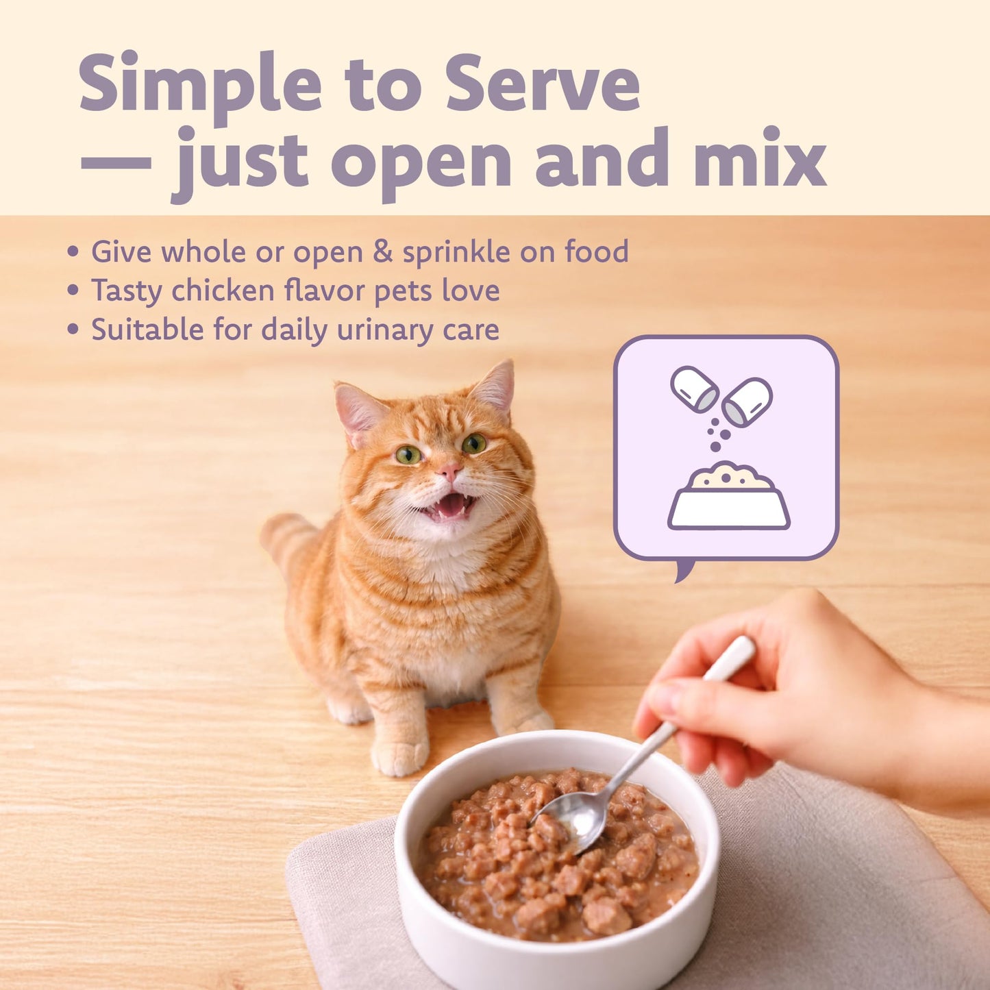 LOVITA Urinary Tract Support for Dogs & Cats Capsule, 60 Capsules