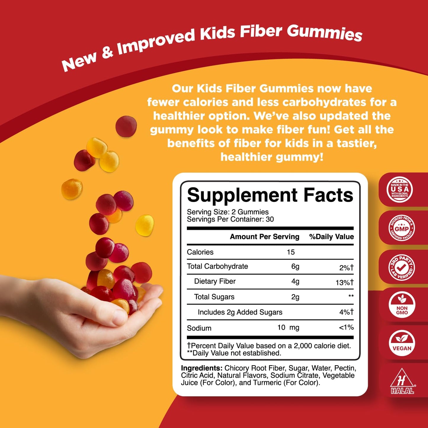 Phytoral High Prebiotic Fiber Gummies for Kids 60 Count