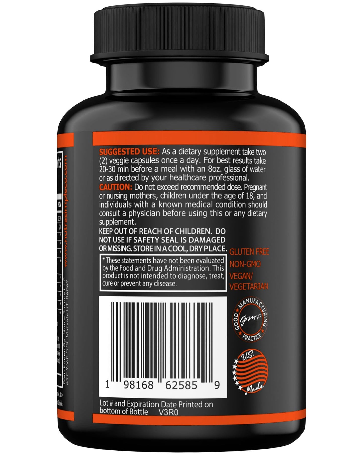 Nutra Simple Cycle Support Supplement for Men & Women - Natural Liver Cleanse Detox & Repair - Gut Health & Kidney Support with Milk Thistle, Beet Root, Dandelion, Choline, Artichoke Extract, 60 Capsules