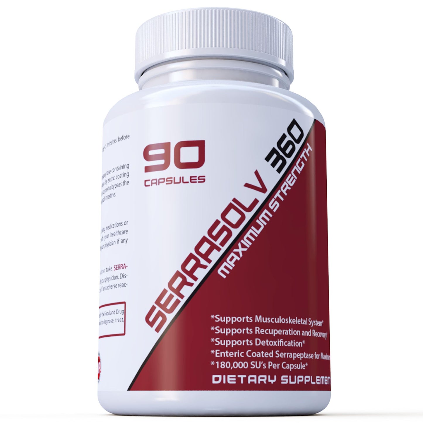 Serrasolv 360 Mens Health Peyronies Package Capsules 90 Count
