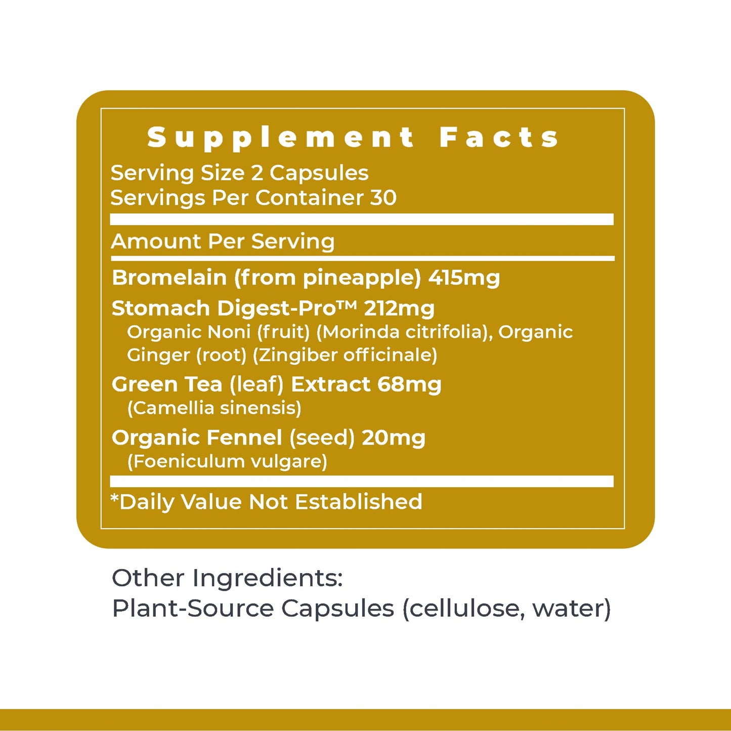 Premier Research Labs GastroVen - Digestive Enzymes for Women & Men, Digestive Health Supplement, Supports Healthy Gut Microbiome w/Bromelain, Ginger Capsule 60