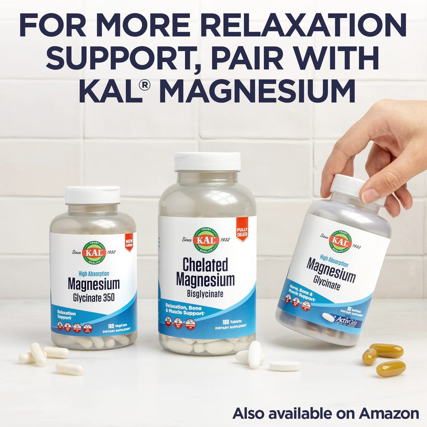 KAL Melatonin 3mg Tablet, 120 Tablets