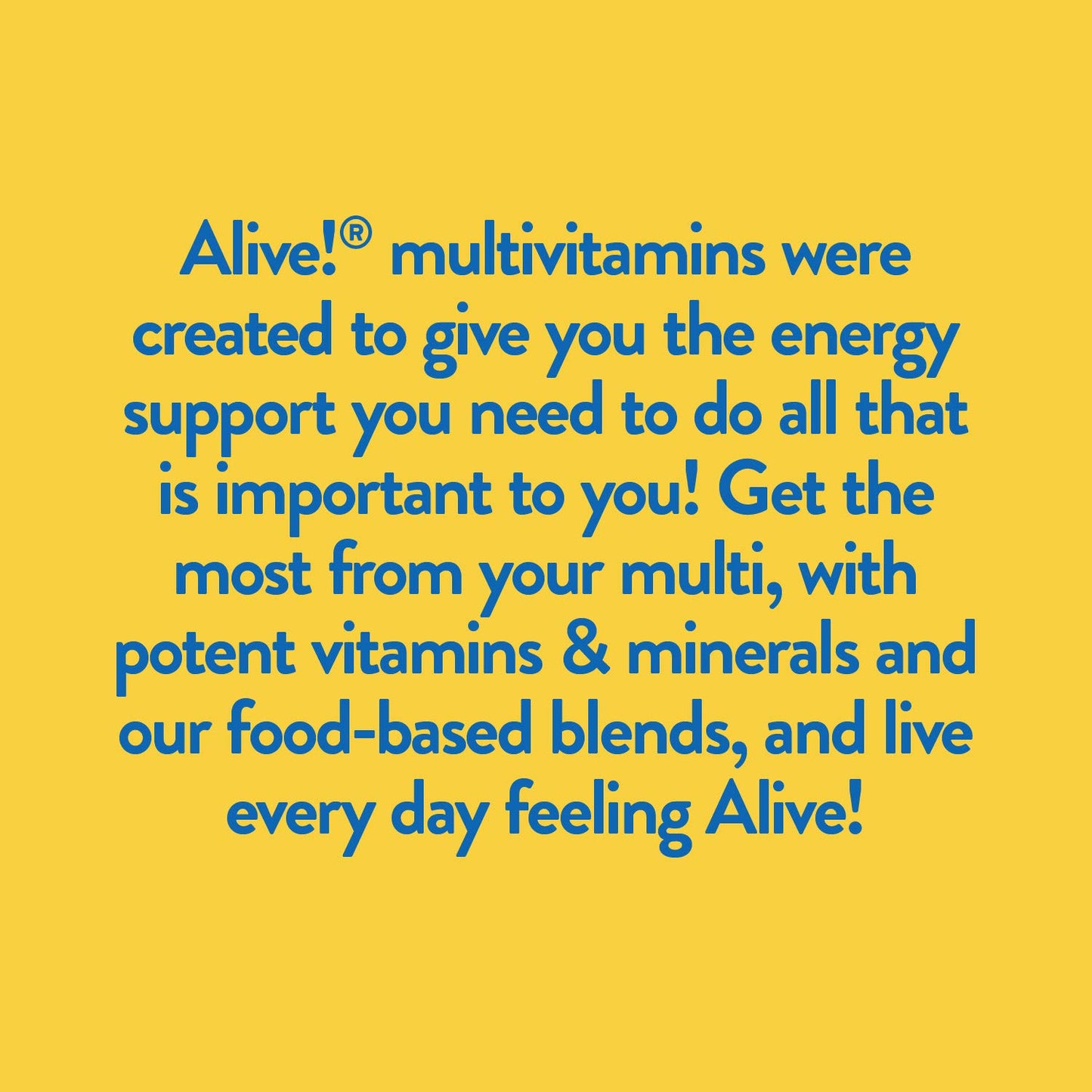 Nature's Way Alive! Men's 50+ Complete Multivitamin Tablets, 50 Count