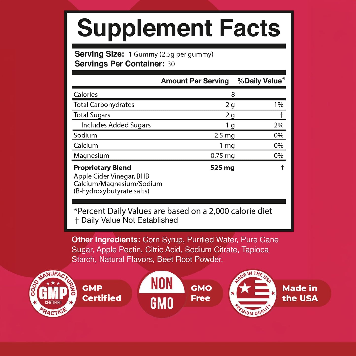 Nature’s NutriWave JellyThin Gummies Apple Cider Vinegar & BHB Salts, Gummy, 30 Count