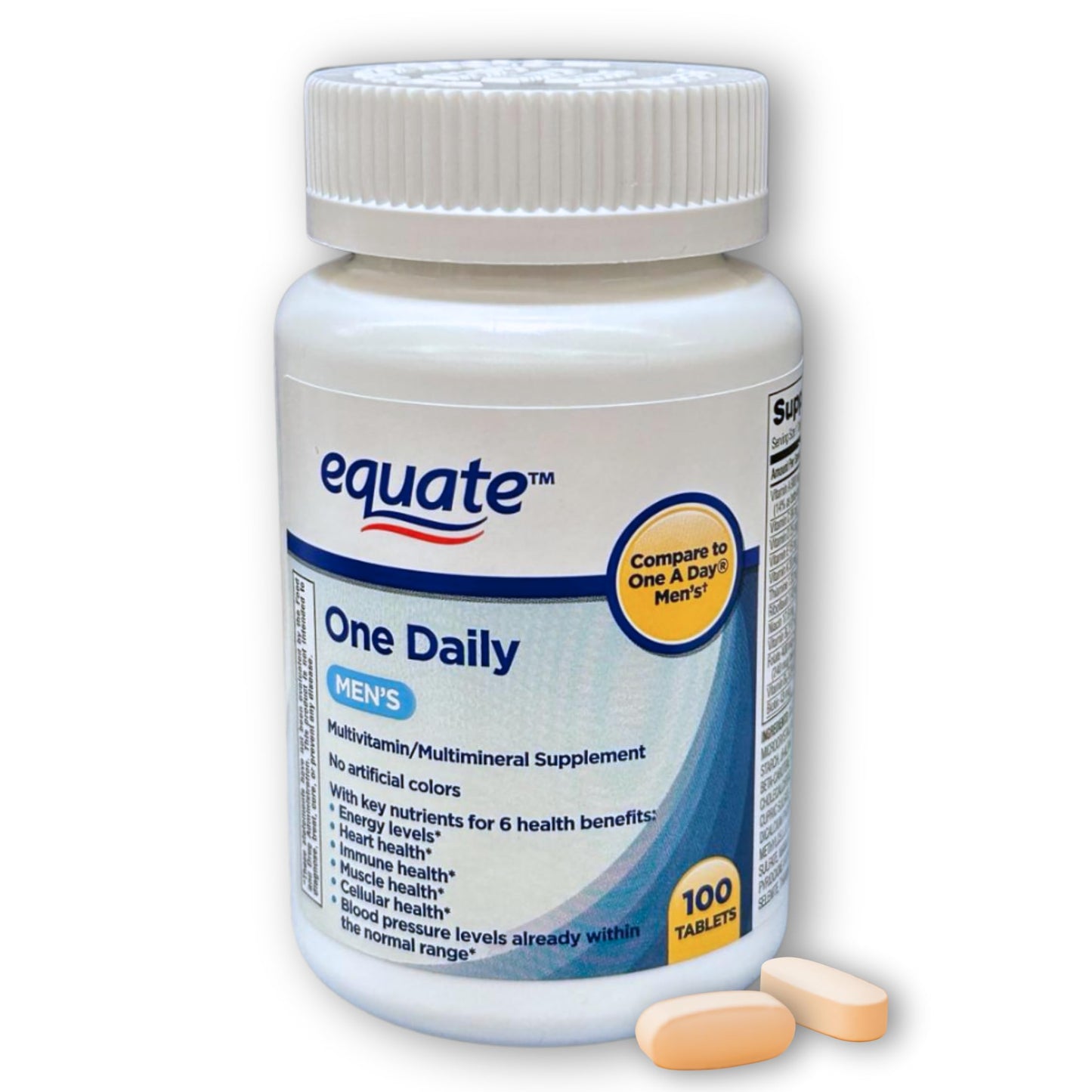 Fusion Shop Store Multivitamin Multimineral Man One Daily Tablets, 100 Count