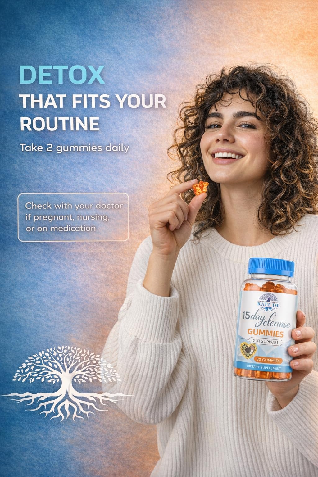 Raiz DE 15-Day Cleanse Gummies 30 Count