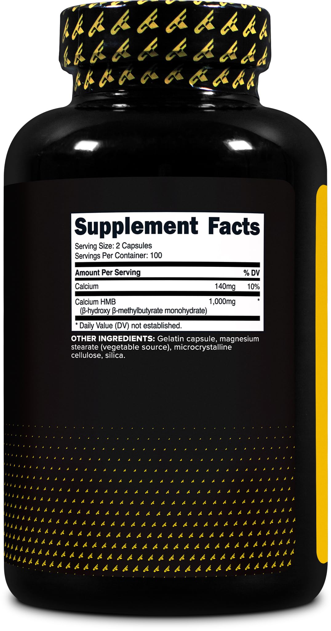 Primaforce HMB 1000mg Calcium β-Hydroxy β-Methylbutyrate Capsule, 200 Capsules