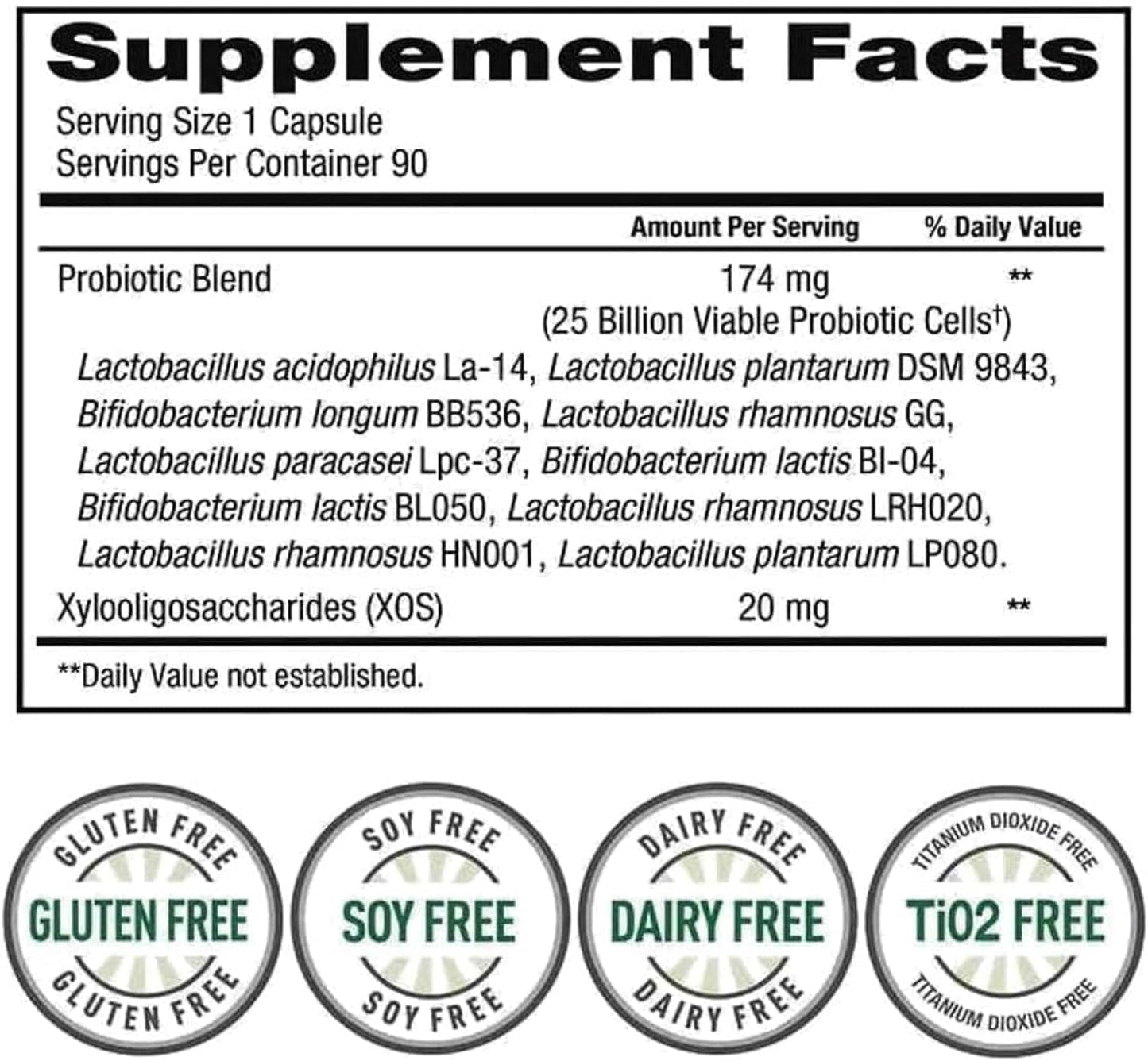 Adventure Home Tru Nature Women's Daily Probiotic Capsules 90 Count