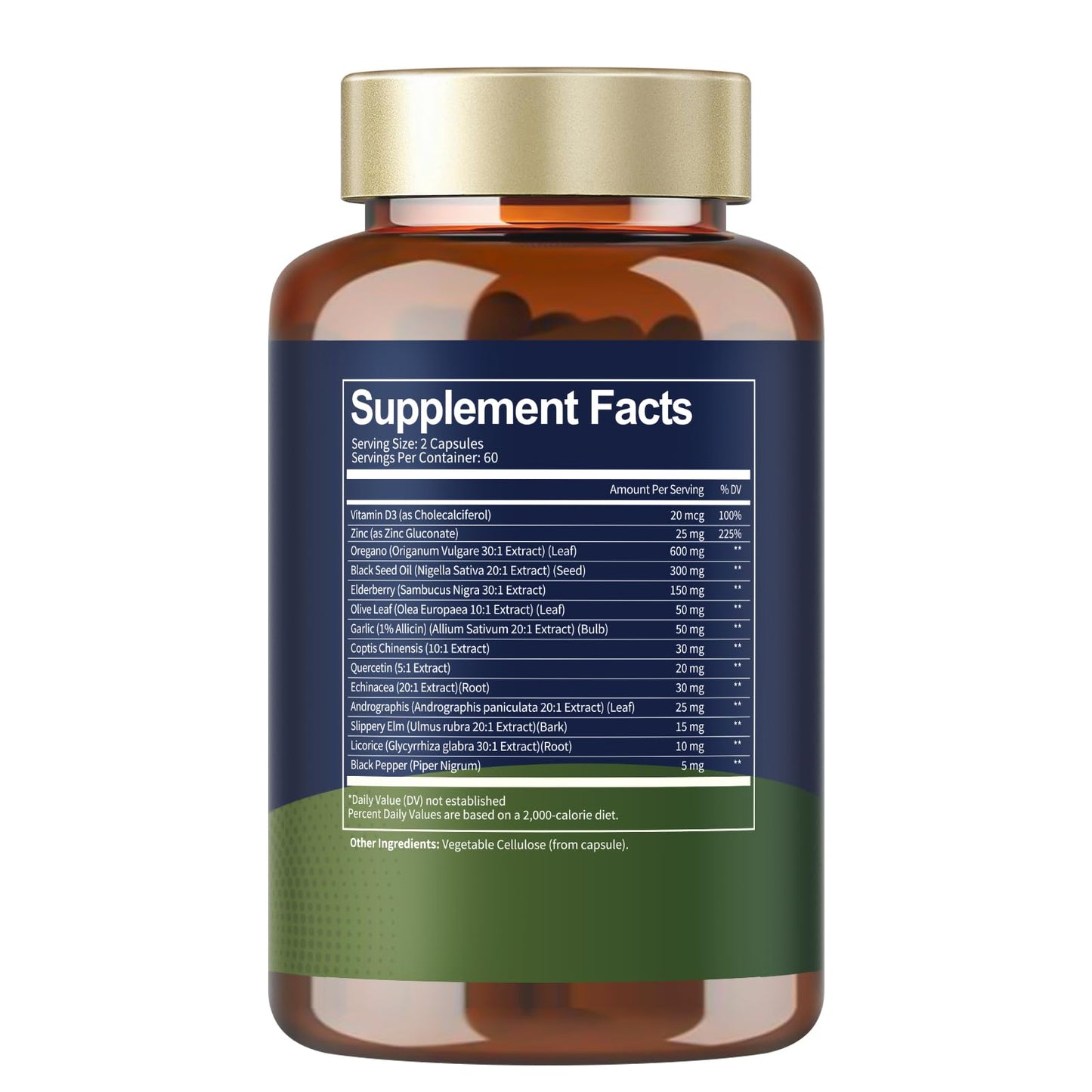 Totaria Oil of Oregano with Black Seed Oil Capsules, 120 Count