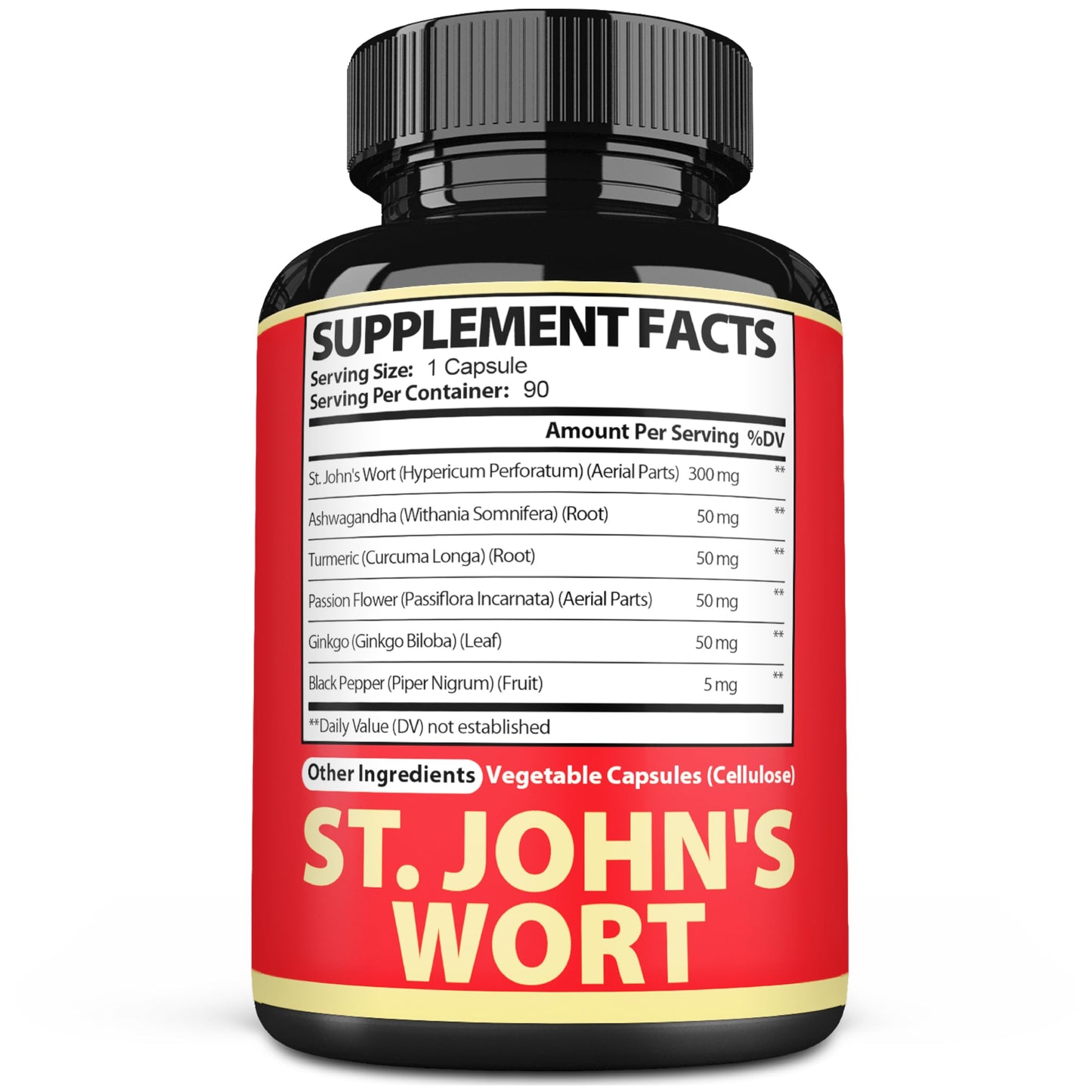 Satoomi St. John's Wort Veggie Capsules 90 Count